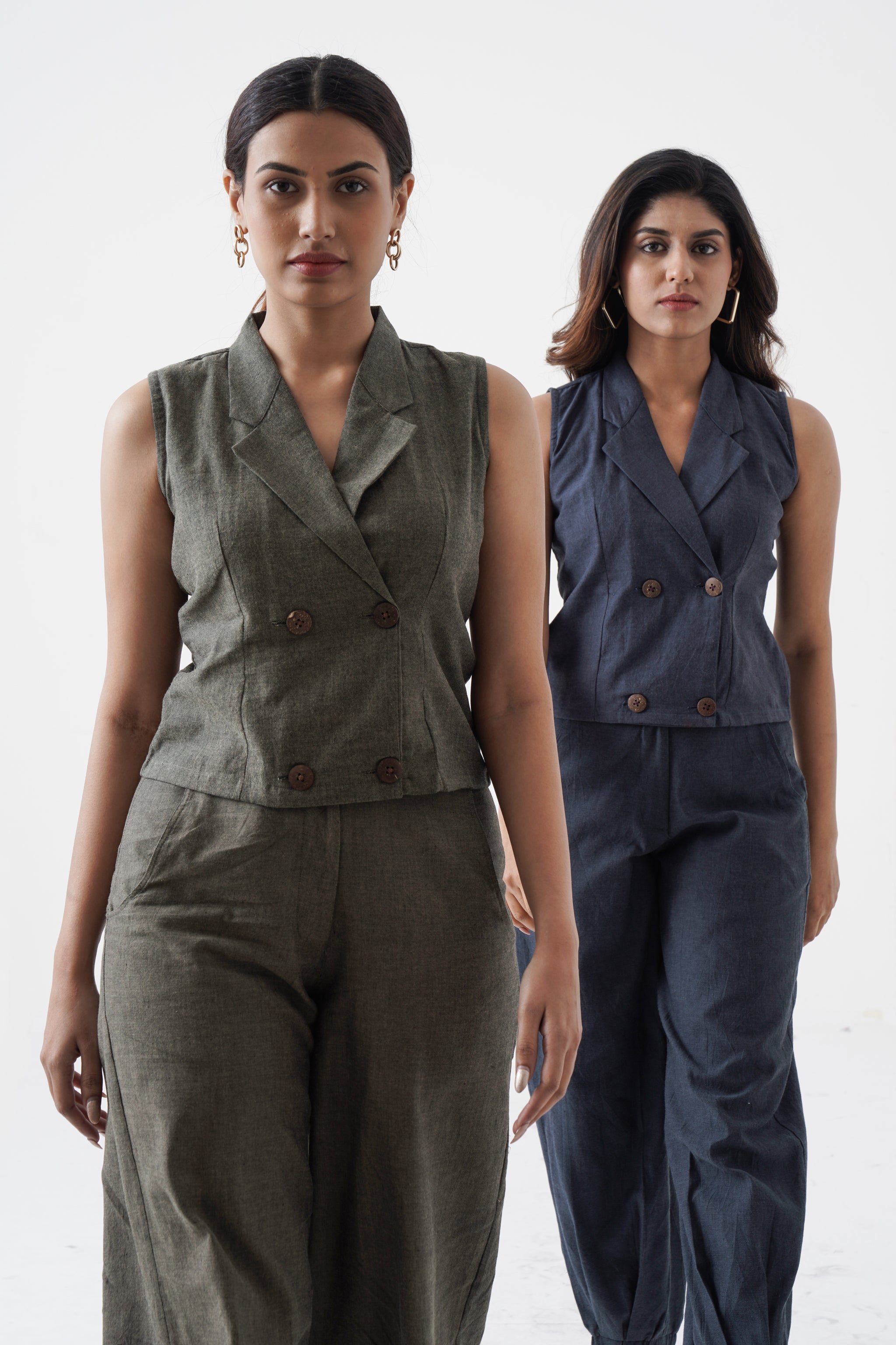 Pepper & Panther - Earthy Blue Co-ord set