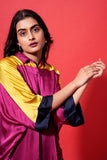 Dazzle Shirt - Dark Pink and Yellow