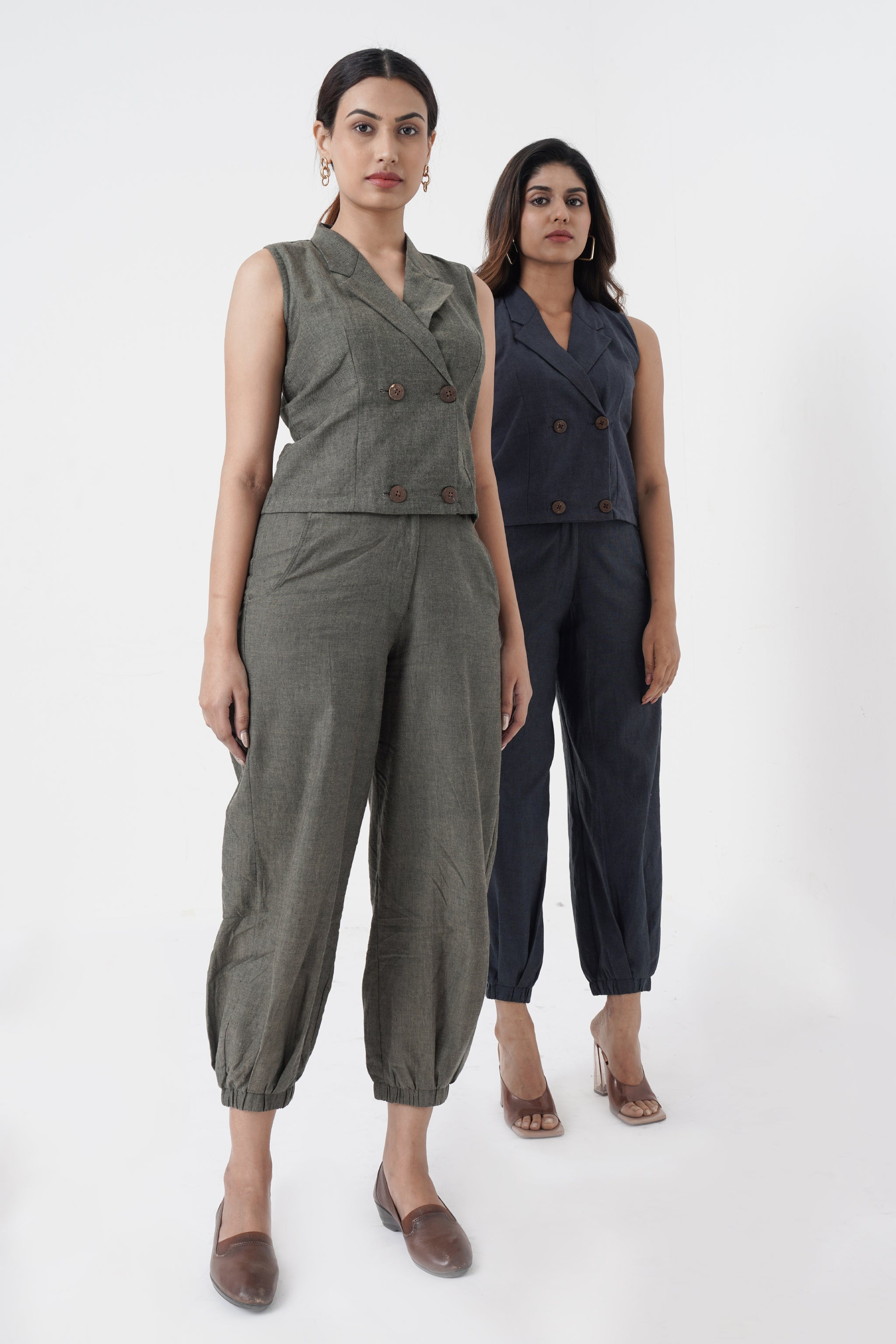Pepper & Panther - Earthy Blue Co-ord set