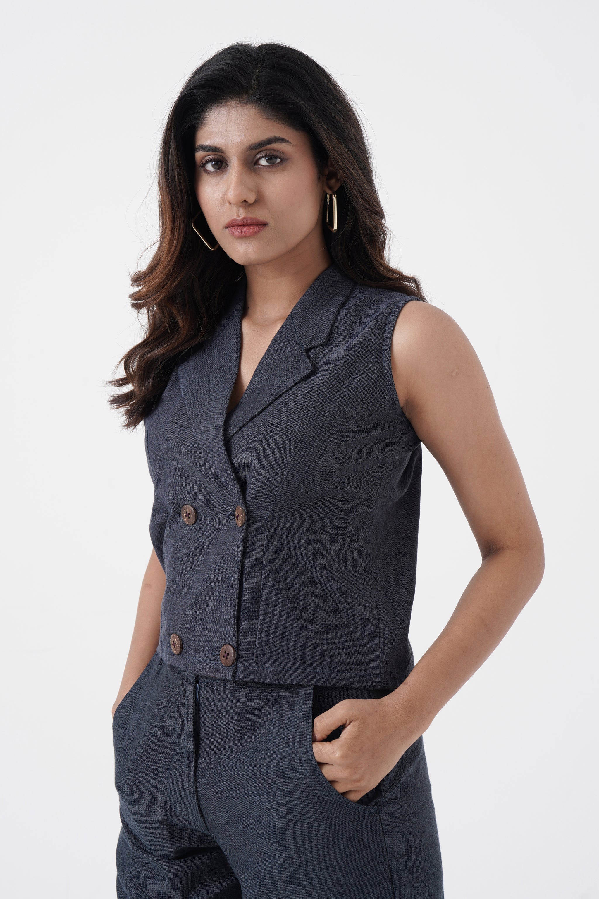 Pepper & Panther - Earthy Blue Co-ord set
