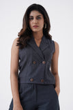Pepper & Panther - Earthy Blue Co-ord set
