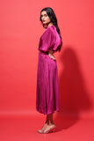 Elena Dress - Dark Pink