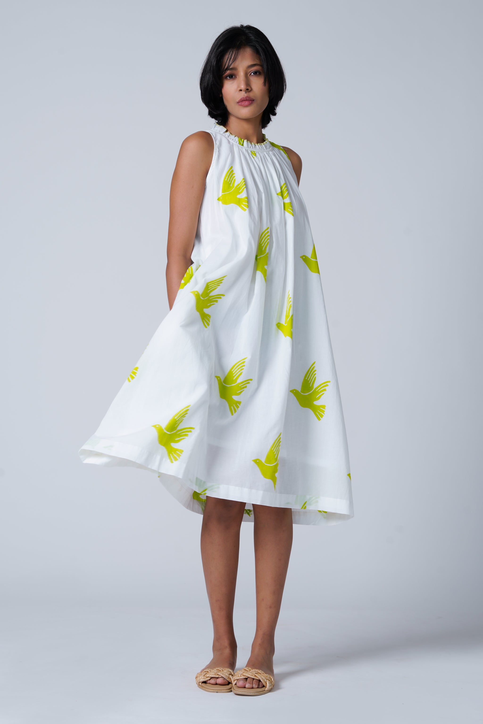 Flawless Flutter - Lime Green
