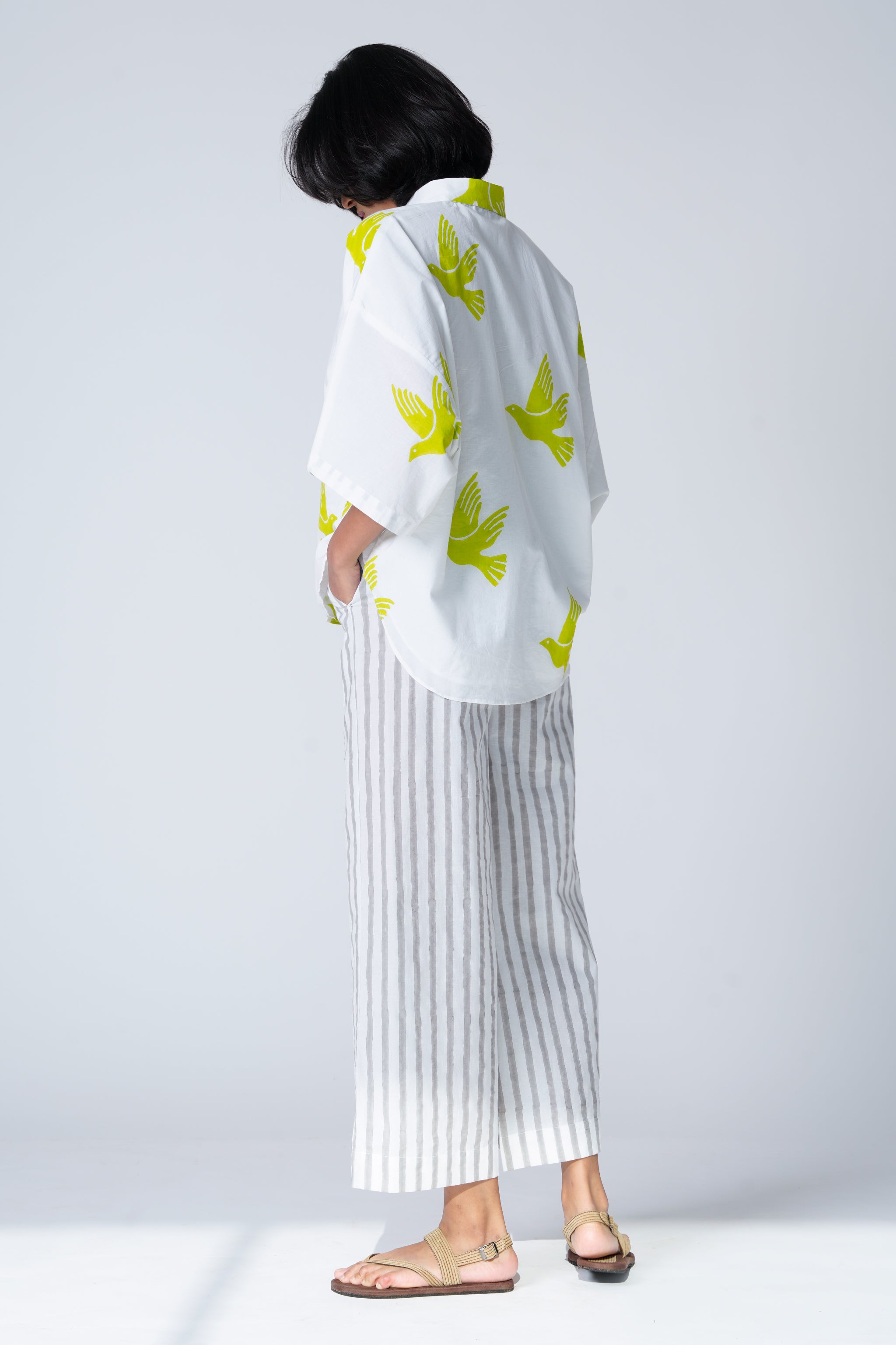 Sky Shirt - Lime Green