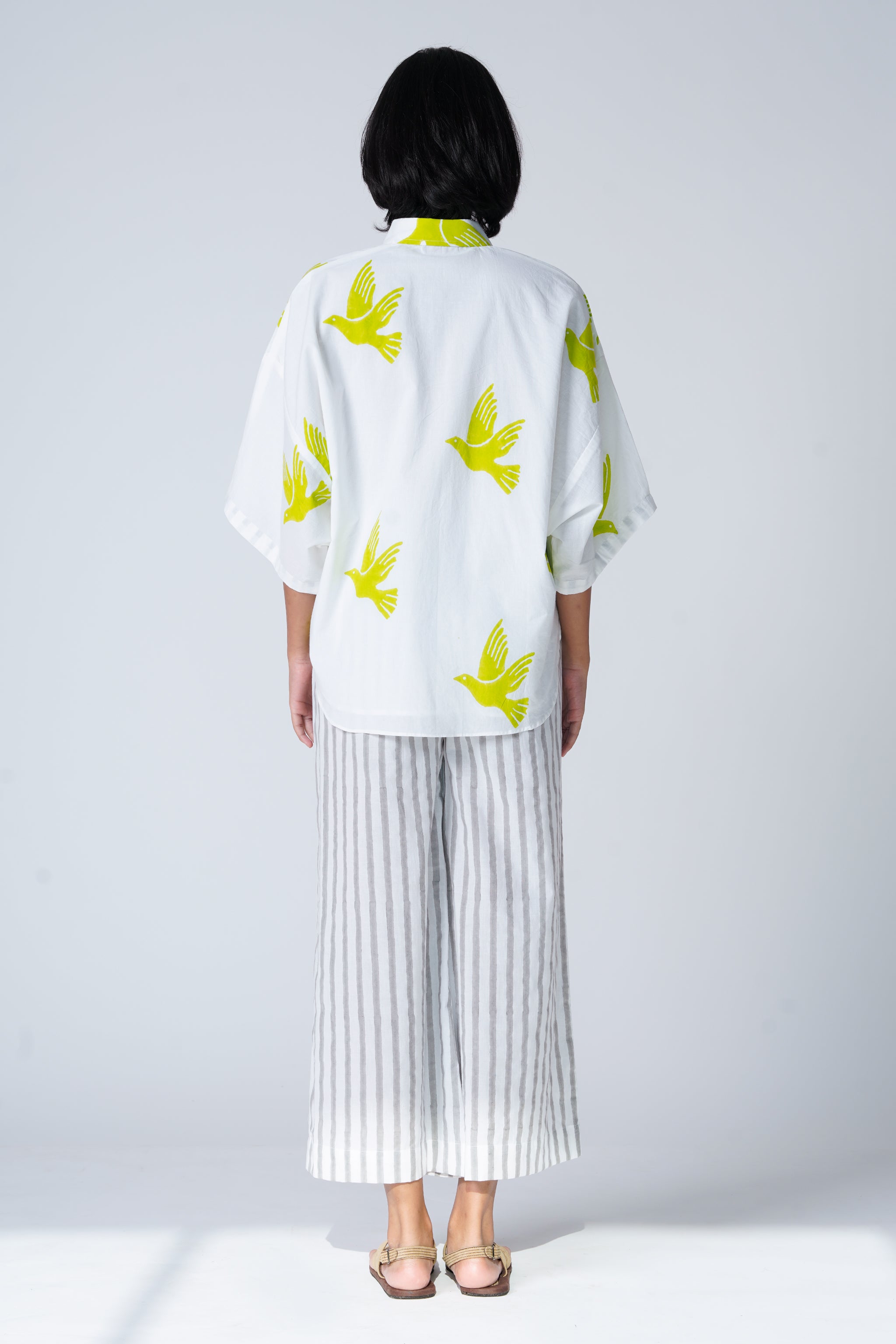 Sky Shirt - Lime Green