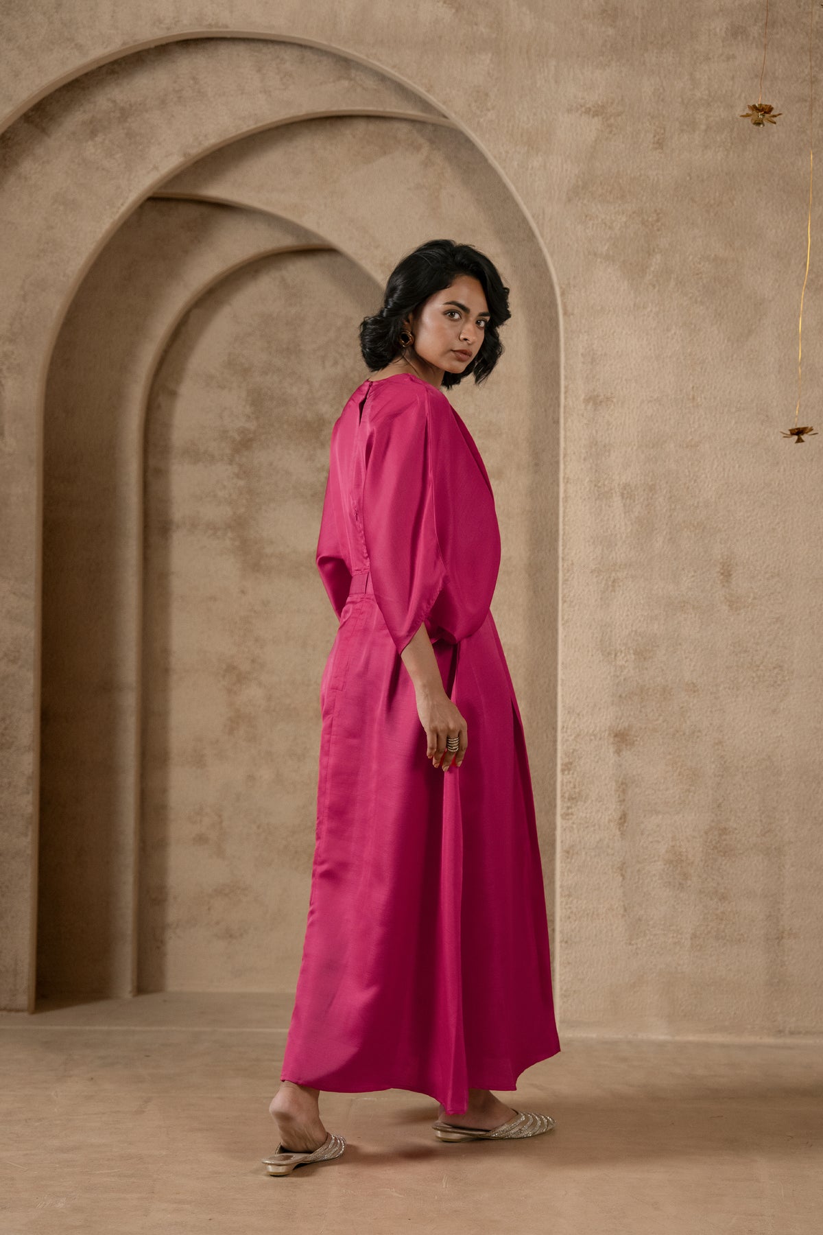 Elena Dress - Pink