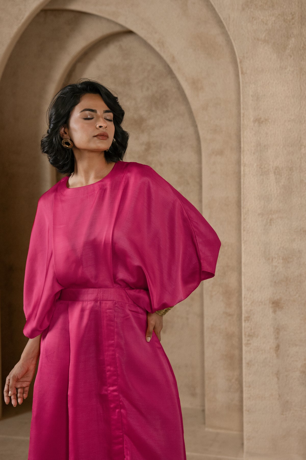 Elena Dress - Pink