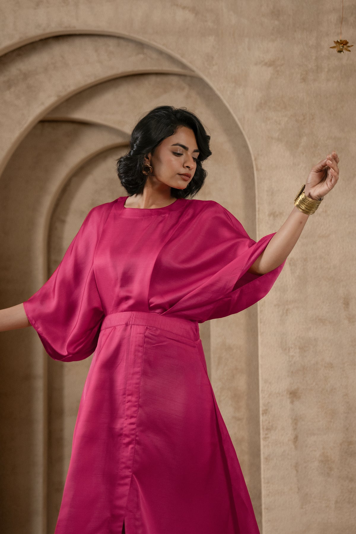 Elena Dress - Pink