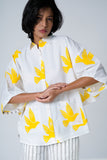 Sky Shirt Yellow & Cloud Pant Co-ord set