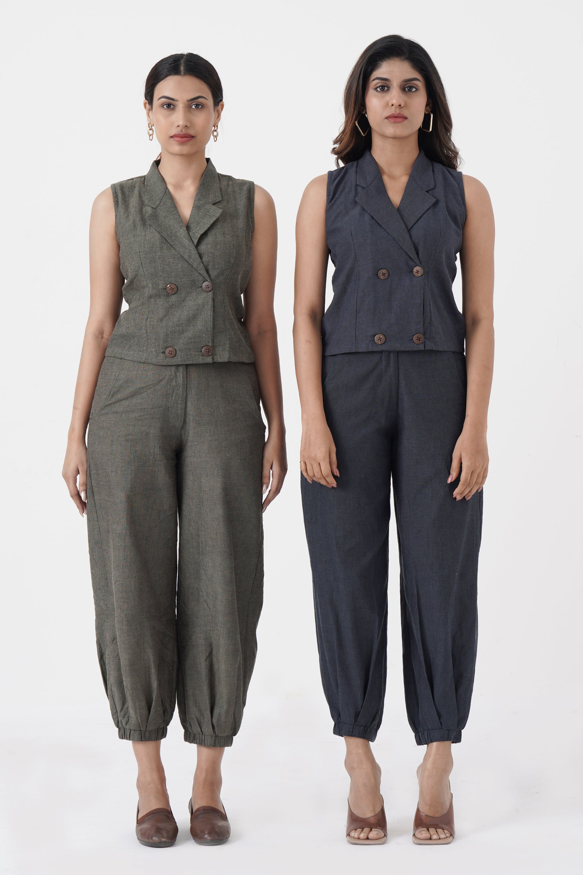 Pepper & Panther - Earthy Blue Co-ord set