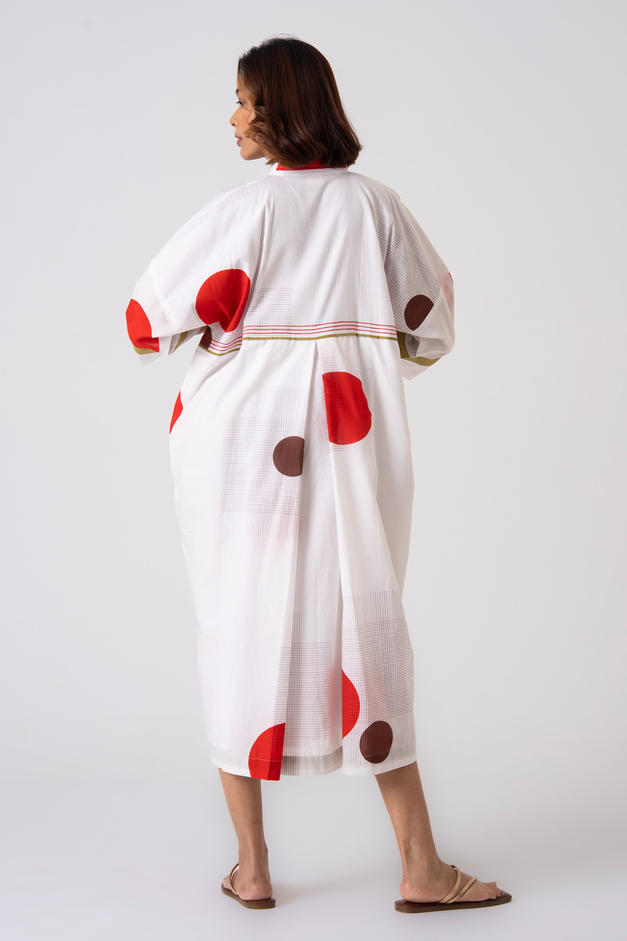 Poppy Kaftan - Red