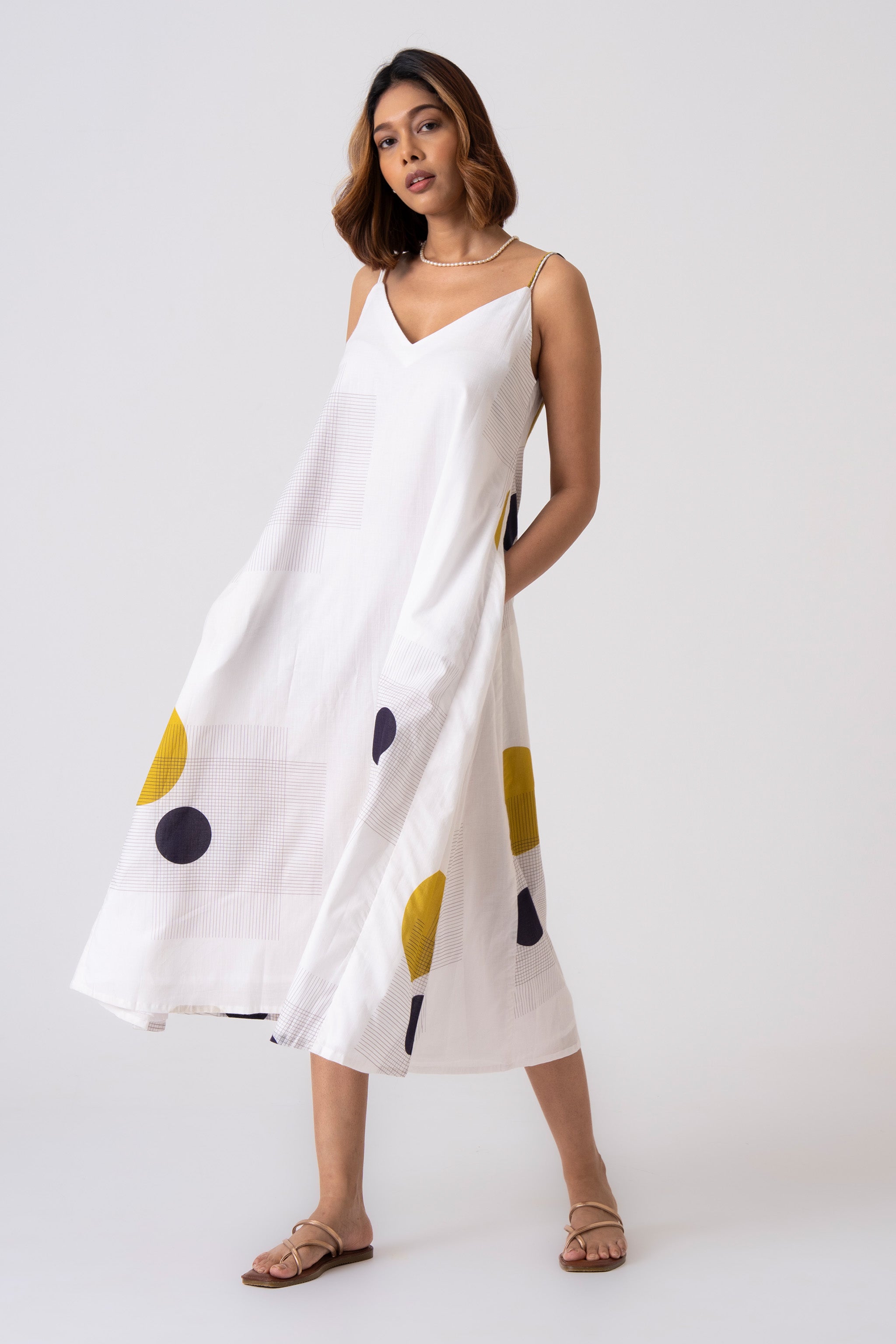 Mist Dress- Lime green