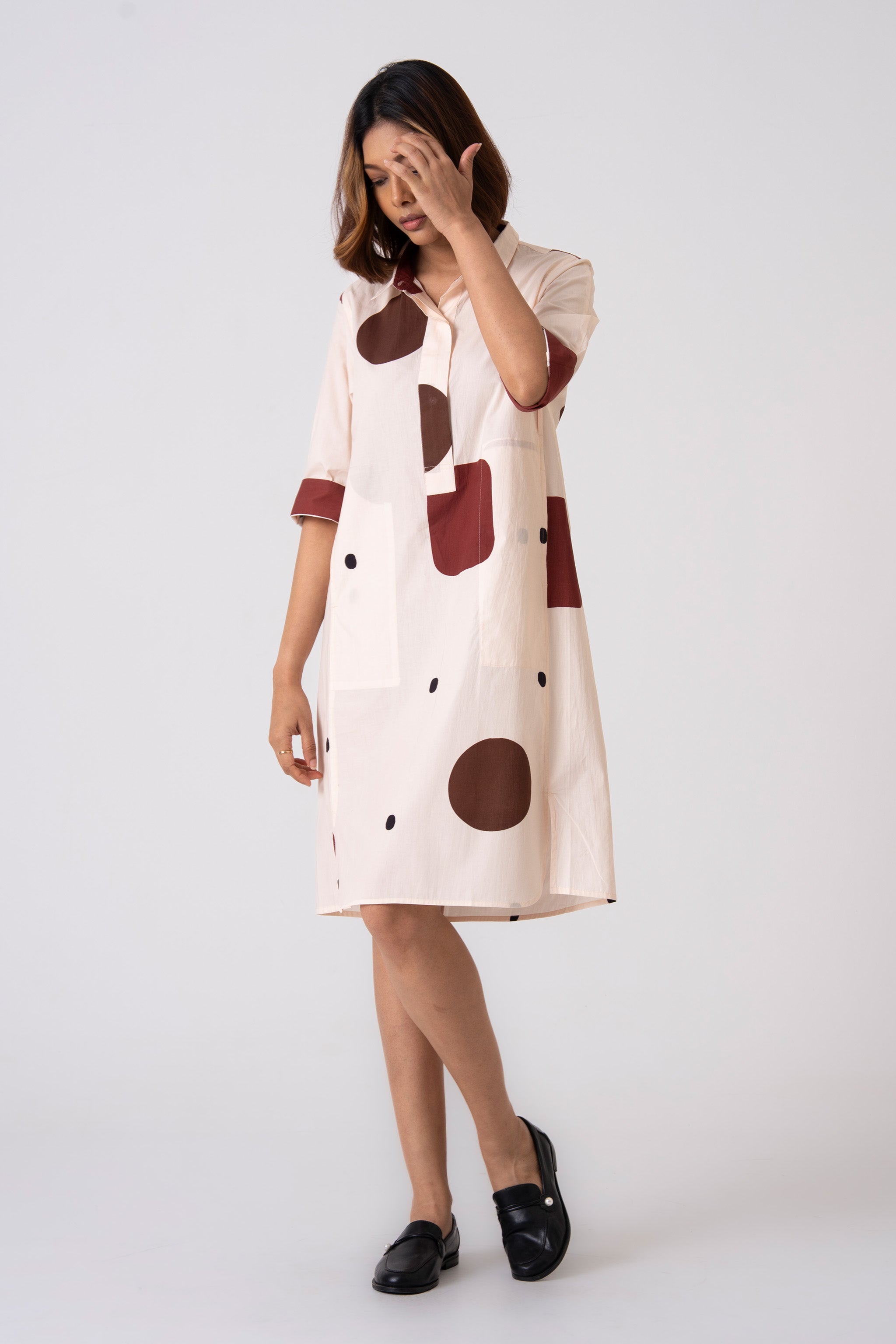 Dune dress - Brown