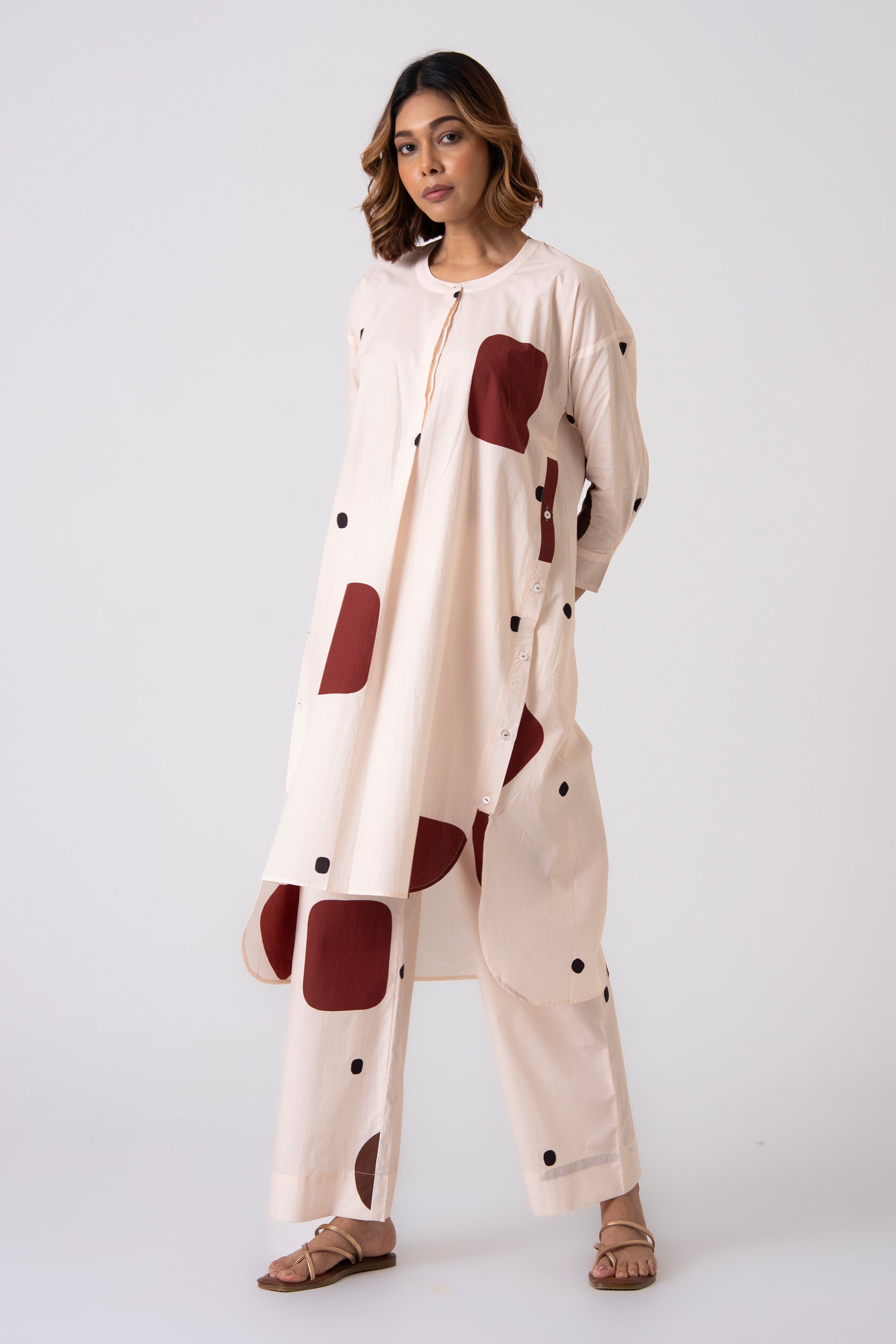Echo Co-ord - Brown