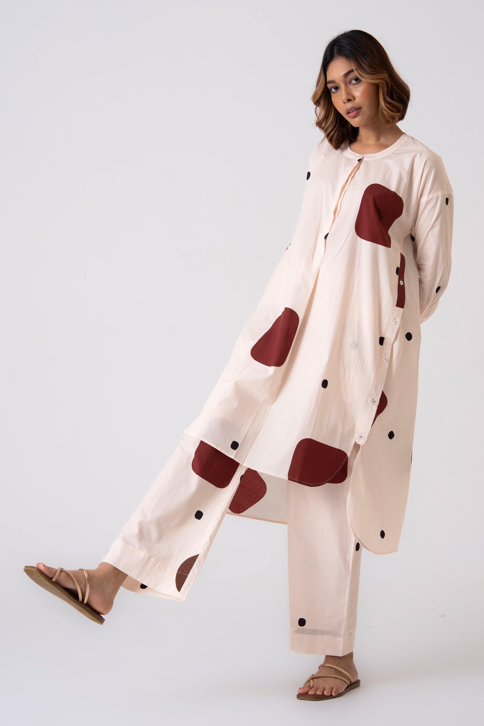 Echo Co-ord - Brown