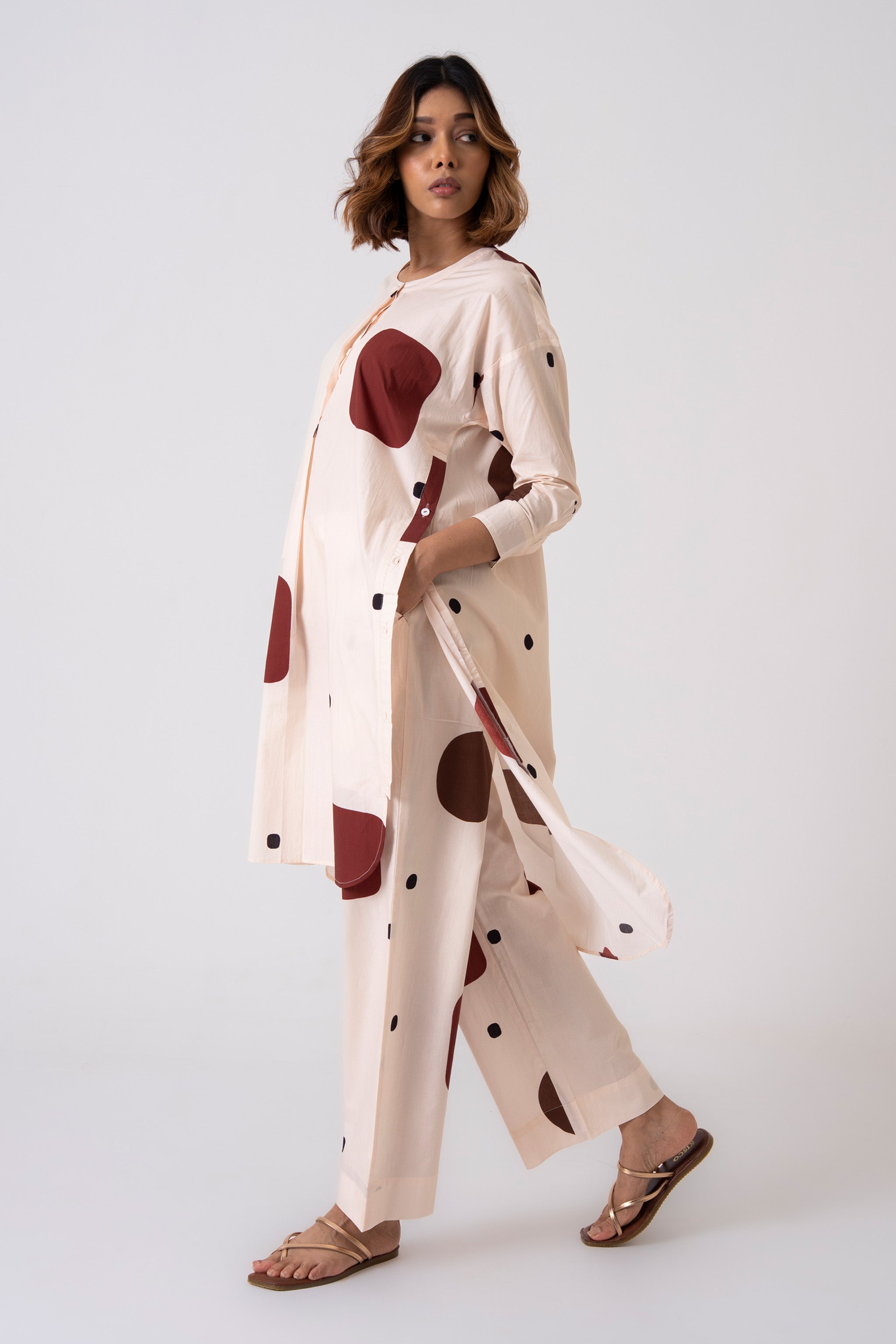 Echo Co-ord - Brown
