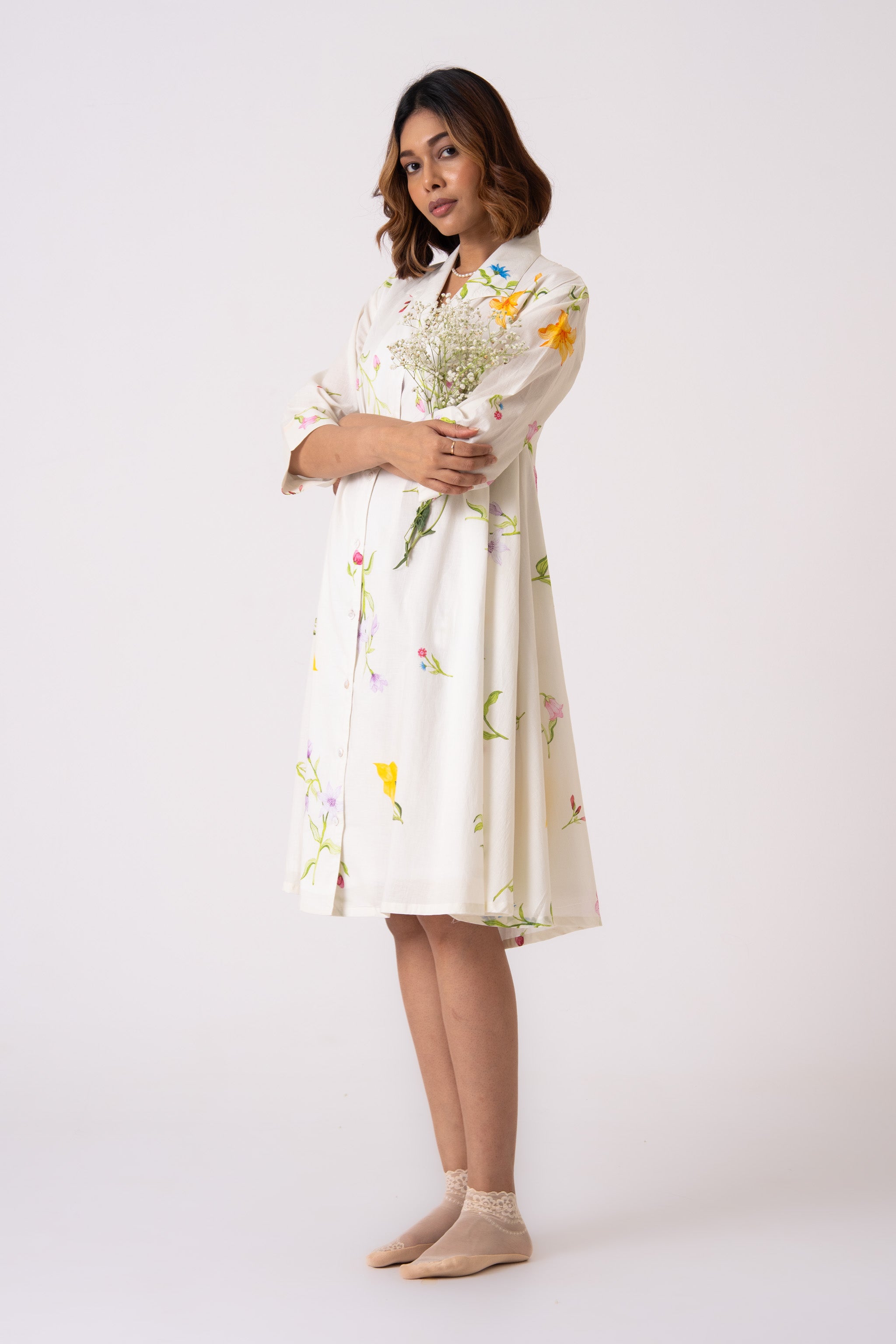 Eira dress - Off-white