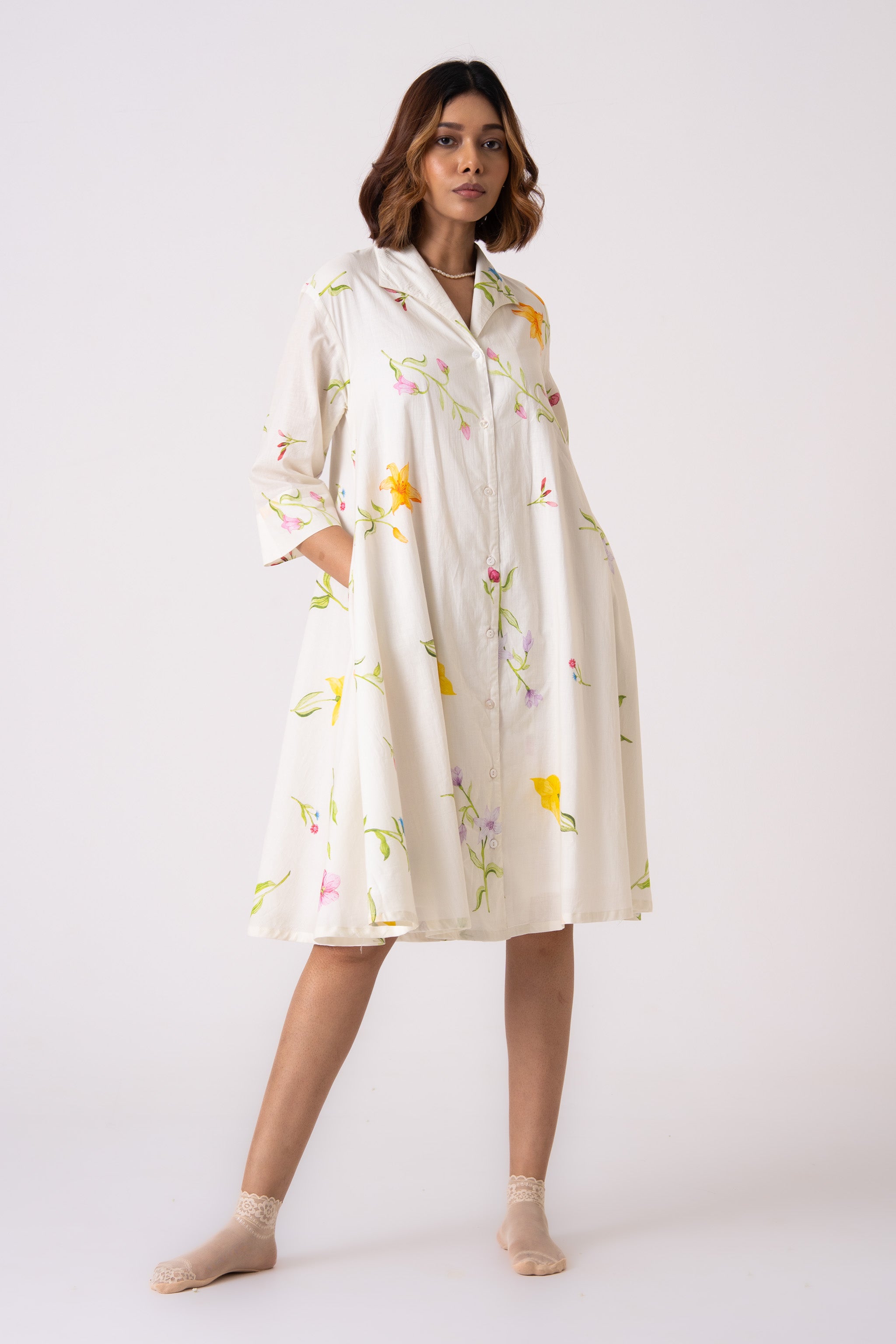 Eira dress - Off-white