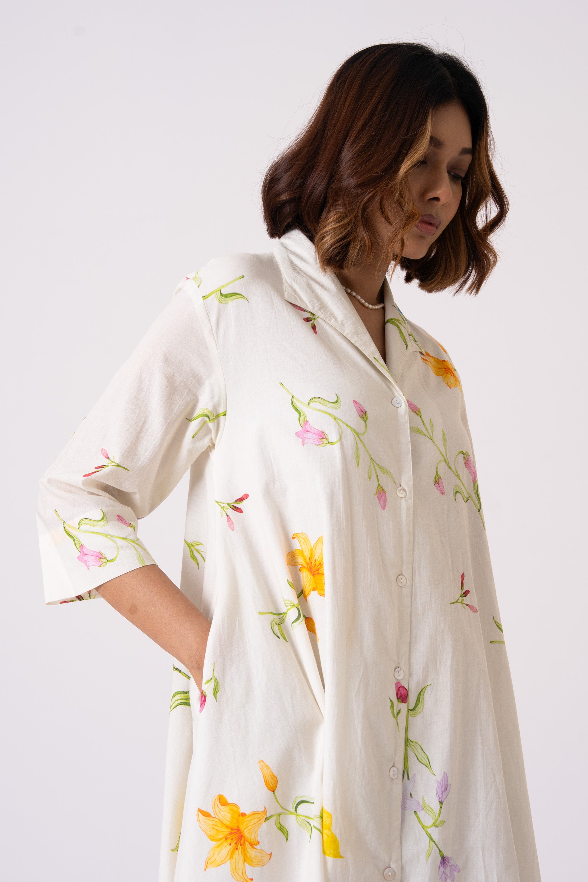 Eira dress - Off-white