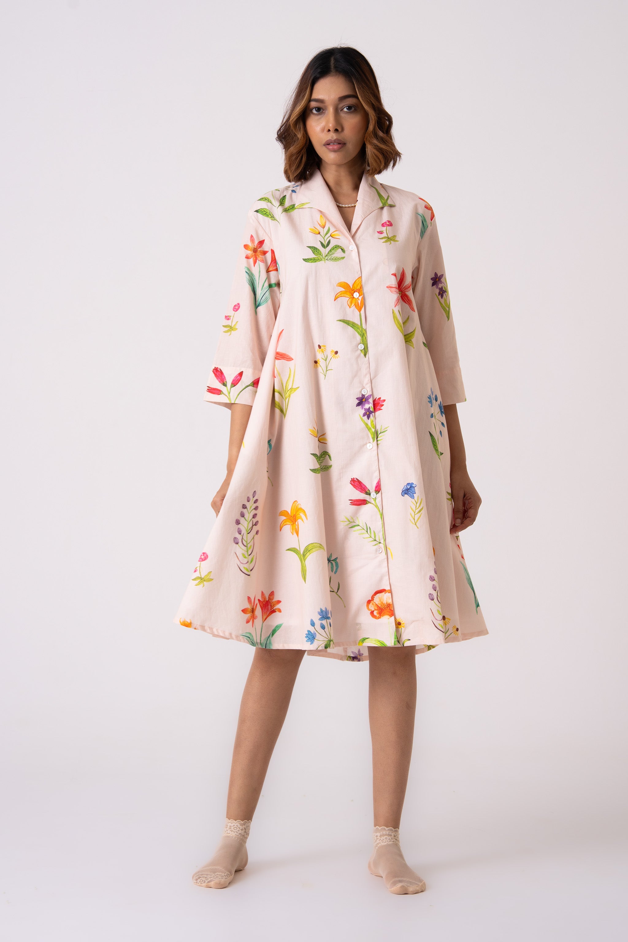 Eira dress - Peach