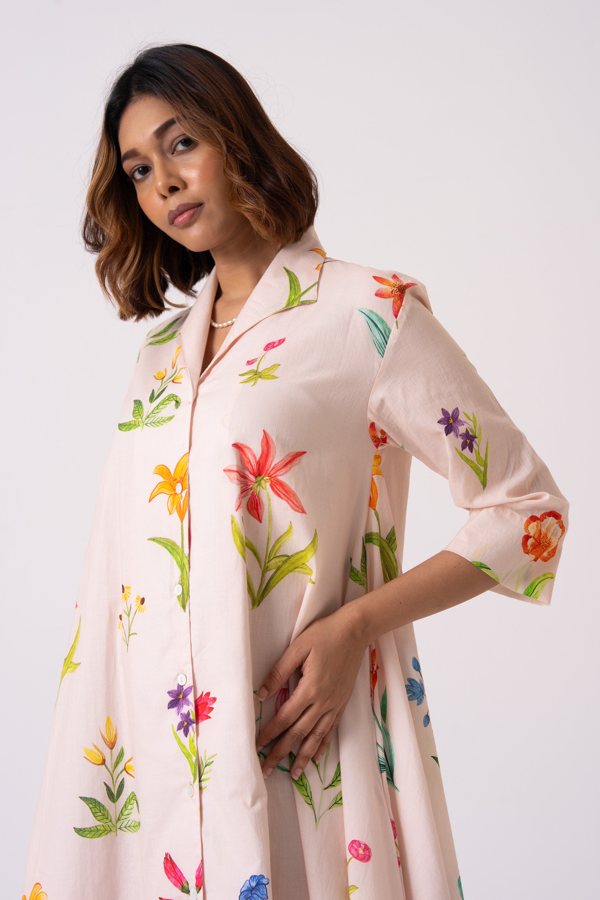 Eira dress - Peach