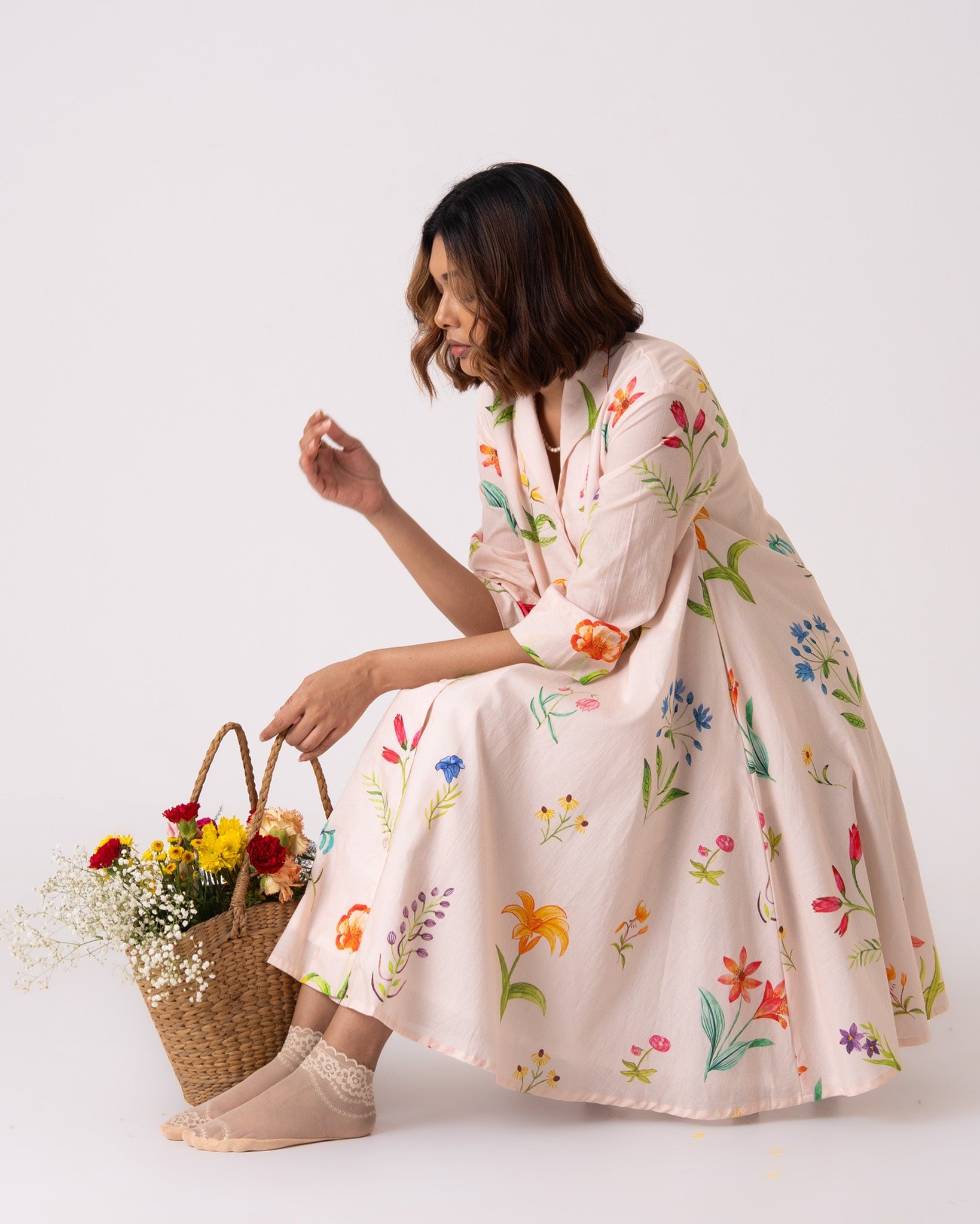 Eira dress - Peach