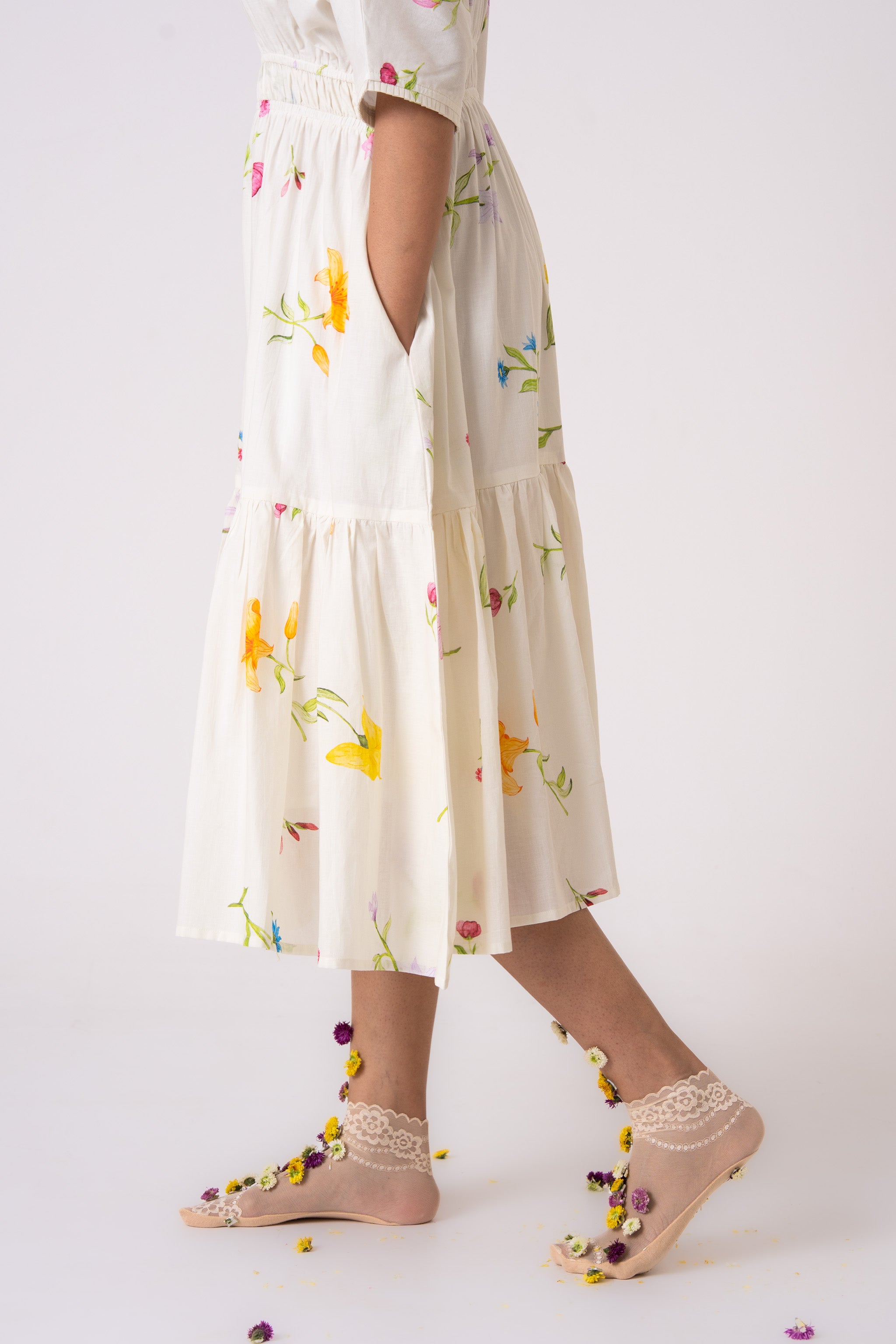Noor dress - Off-white