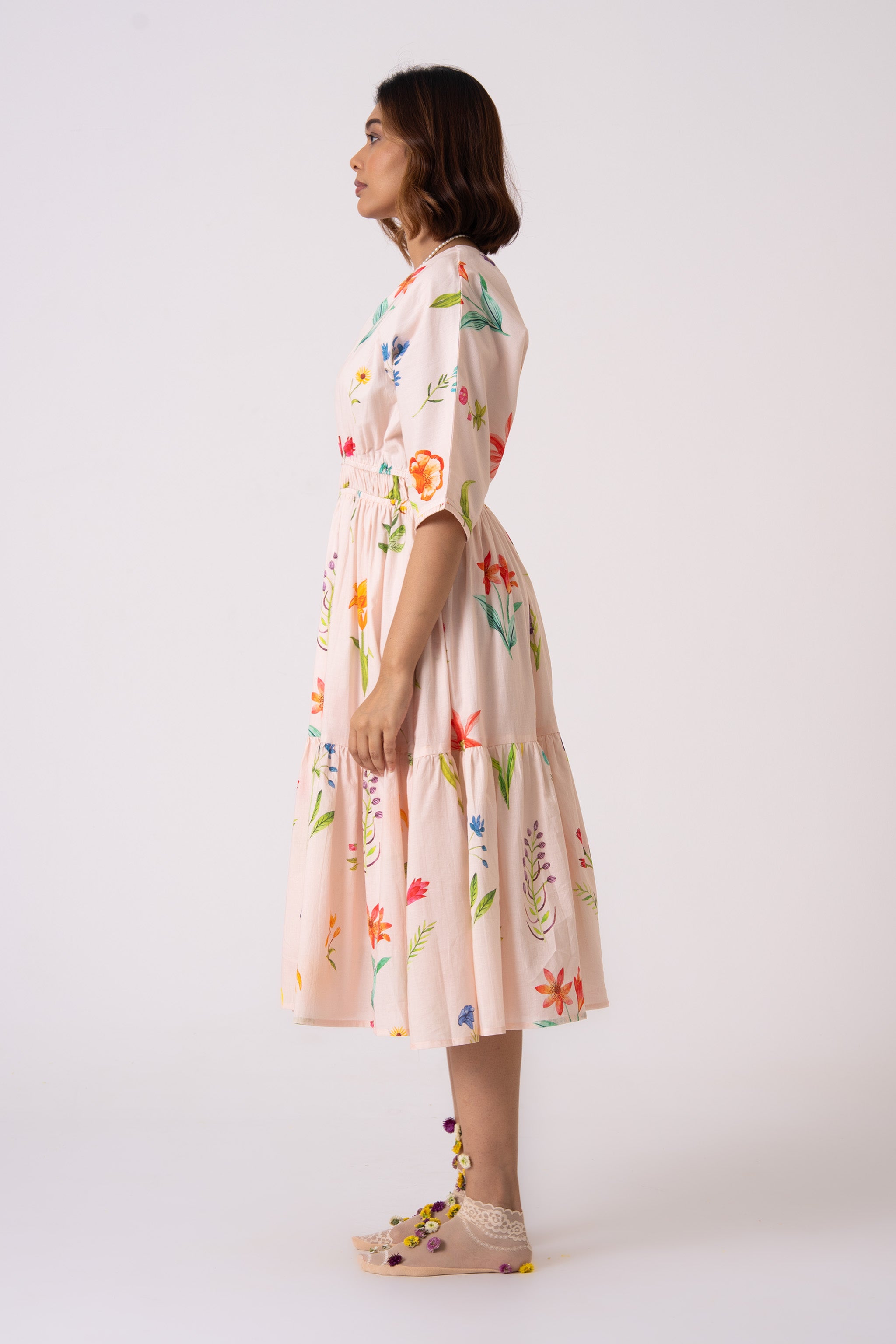 Noor dress - Peach