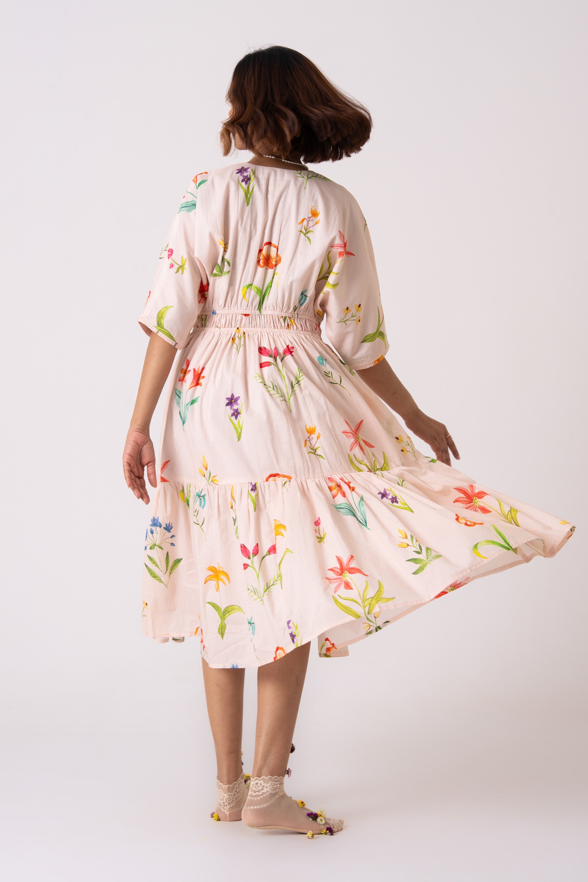 Noor dress - Peach