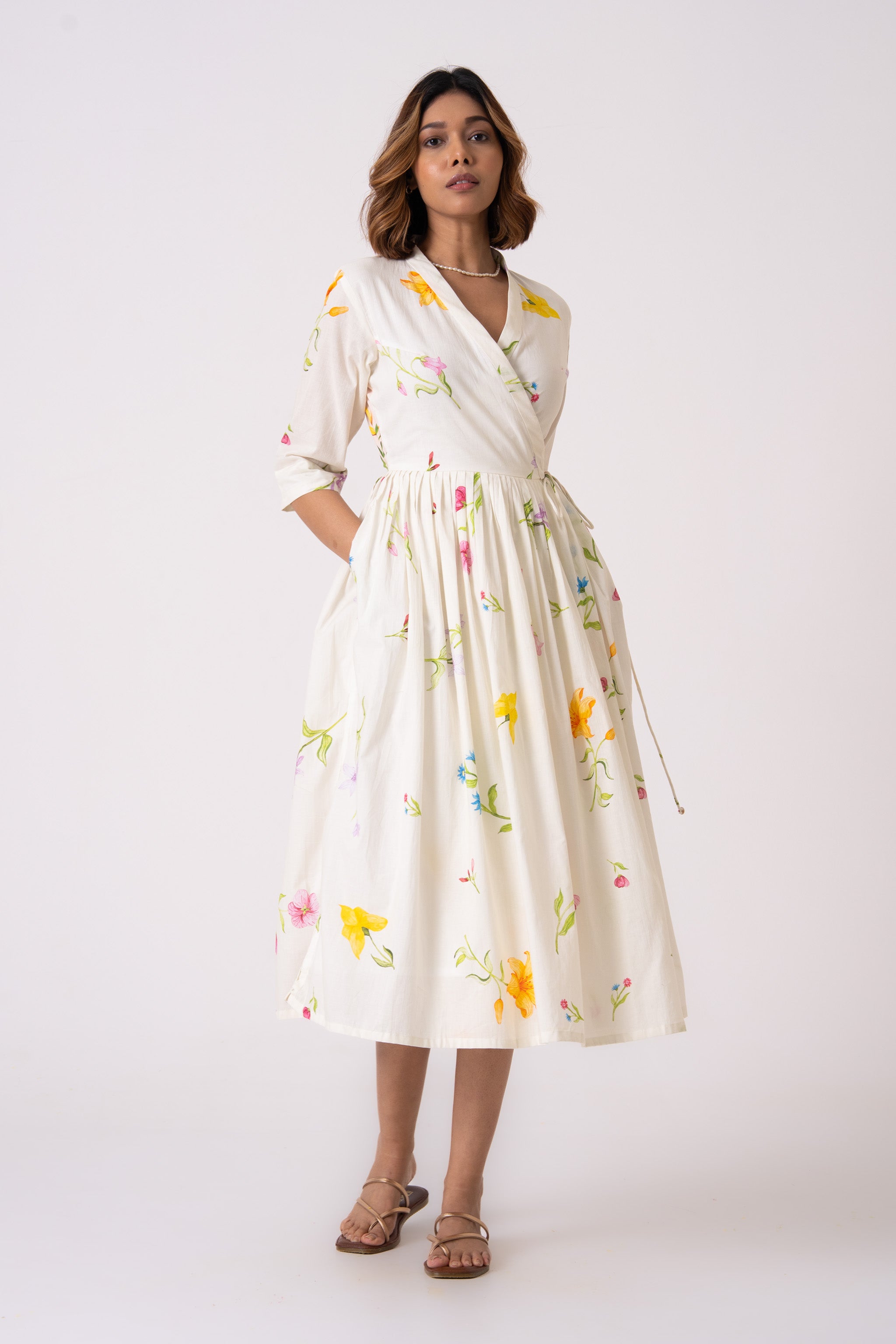Aura dress - Off-white