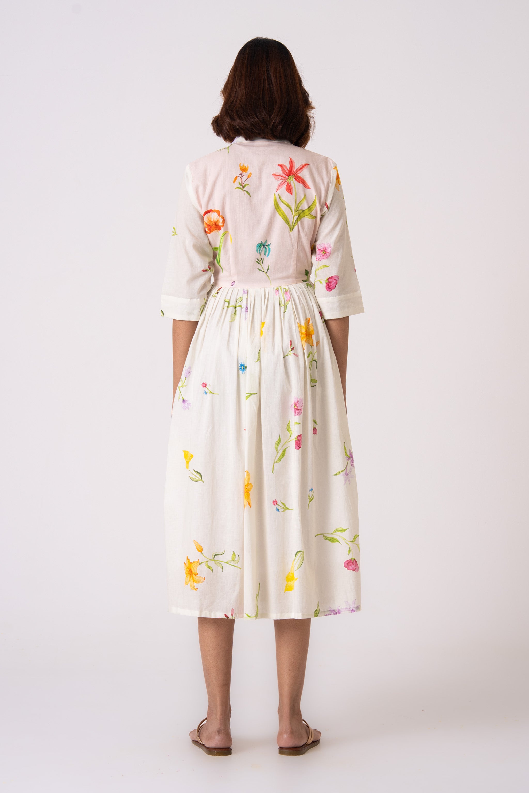 Aura dress - Off-white