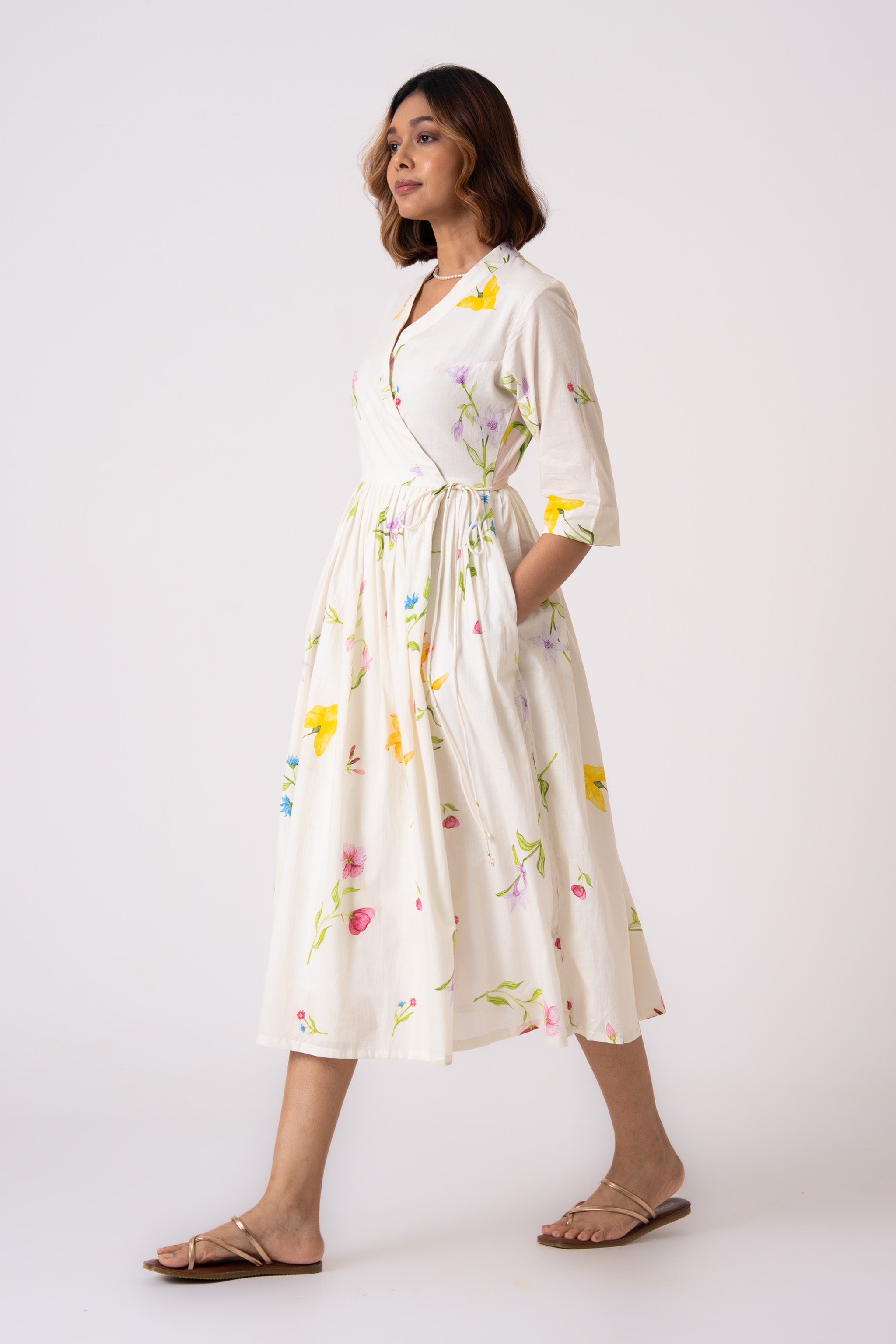 Aura dress - Off-white