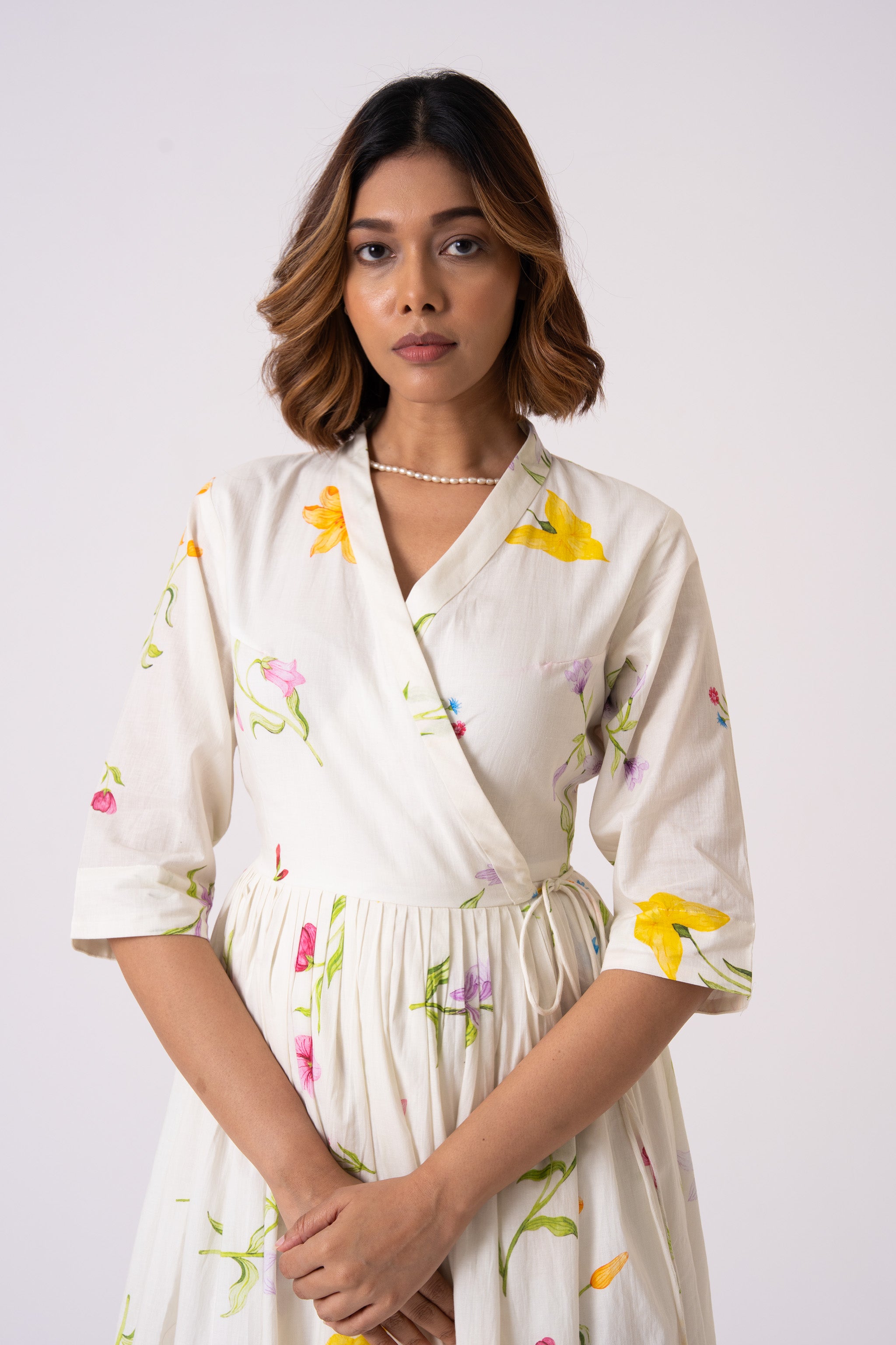 Aura dress - Off-white