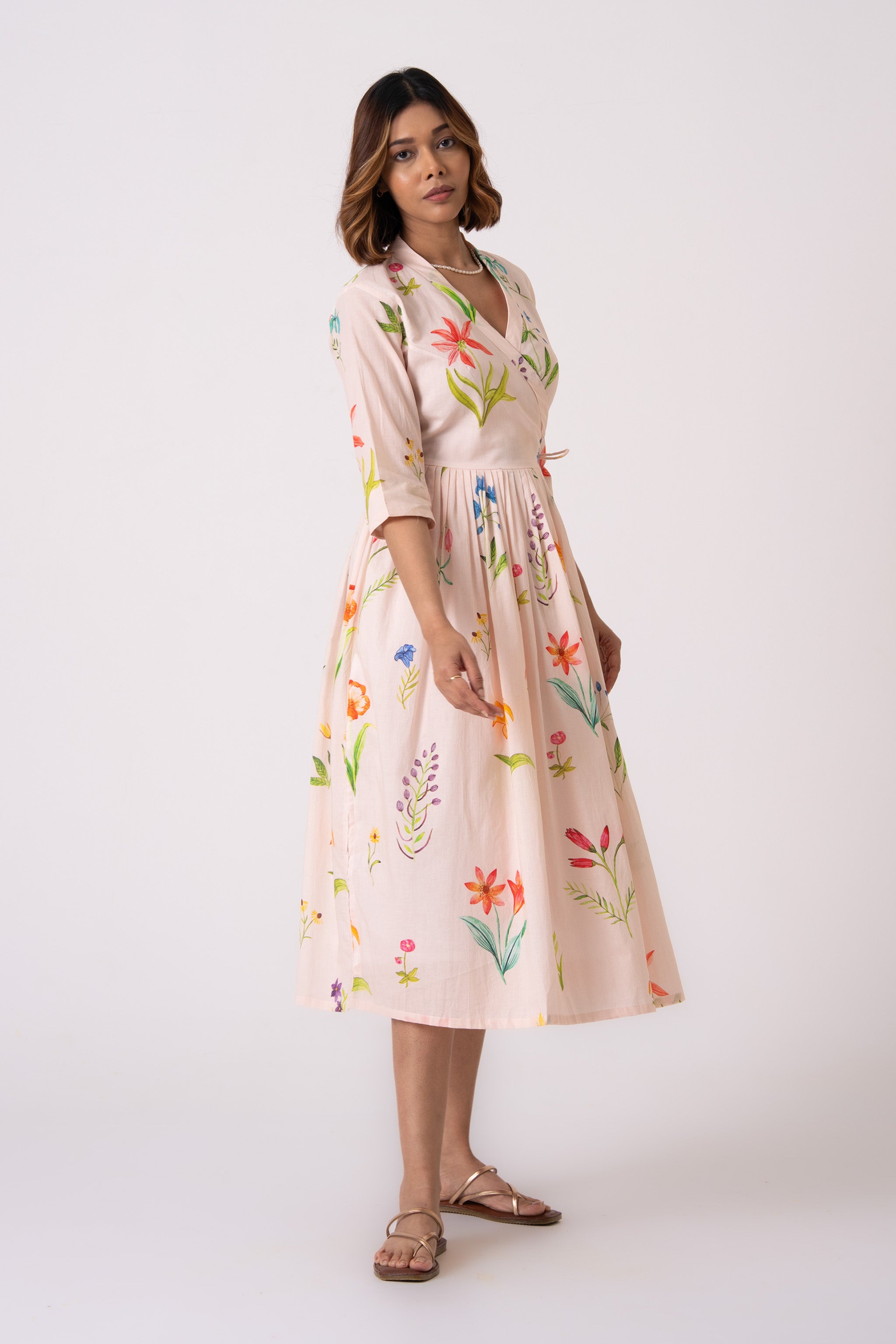 Aura dress - Peach