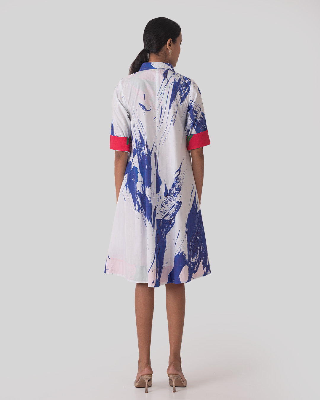 Noa - White & Blue Splash