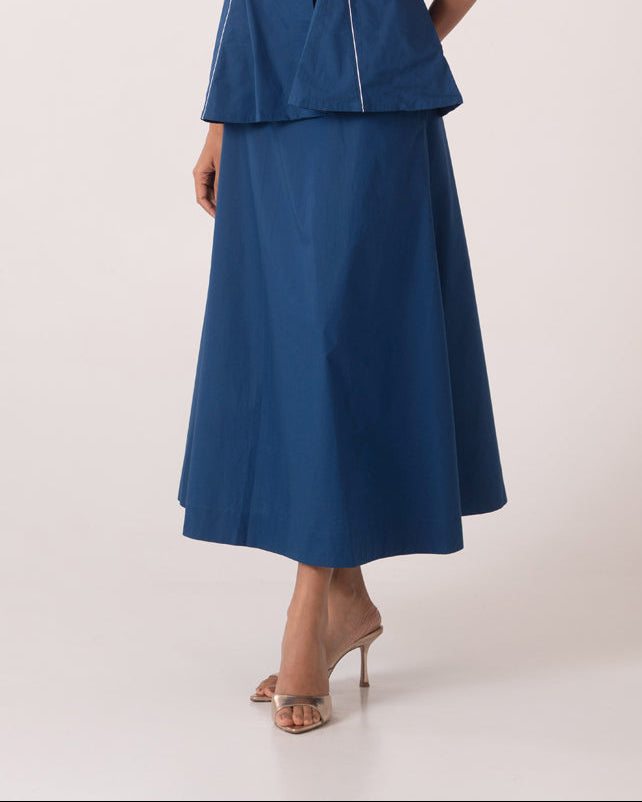 Code Skirt - Blue