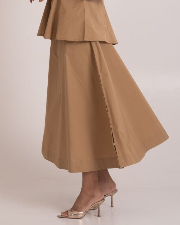 Code Skirt - Brown