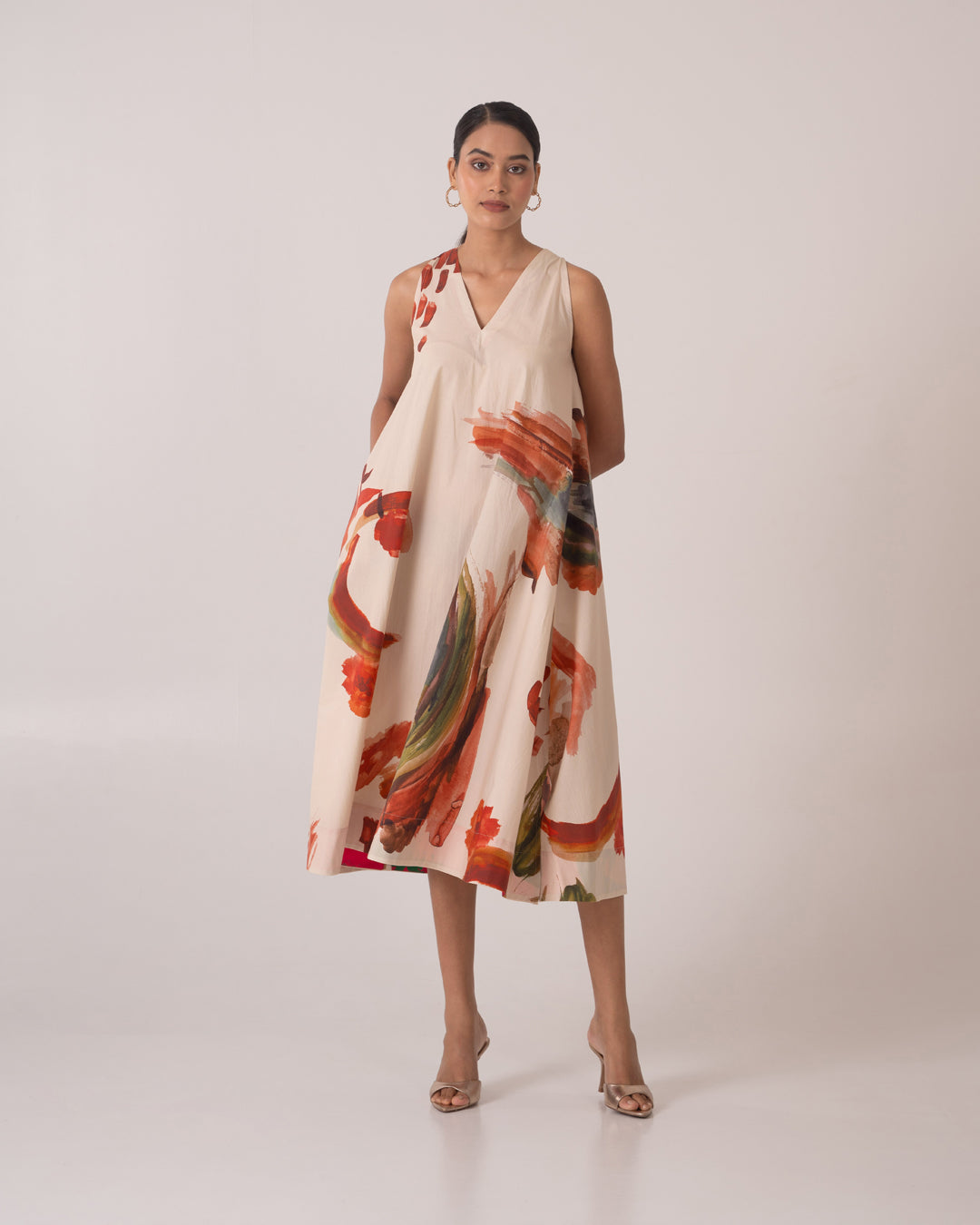 Lady Dress - Brown