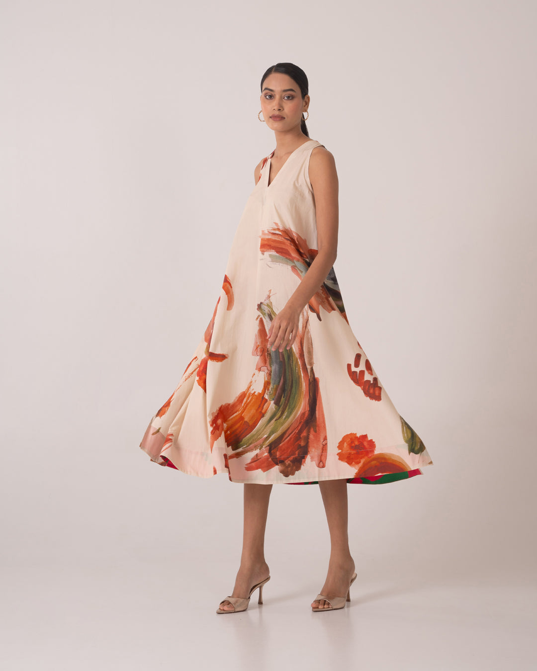 Lady Dress - Brown