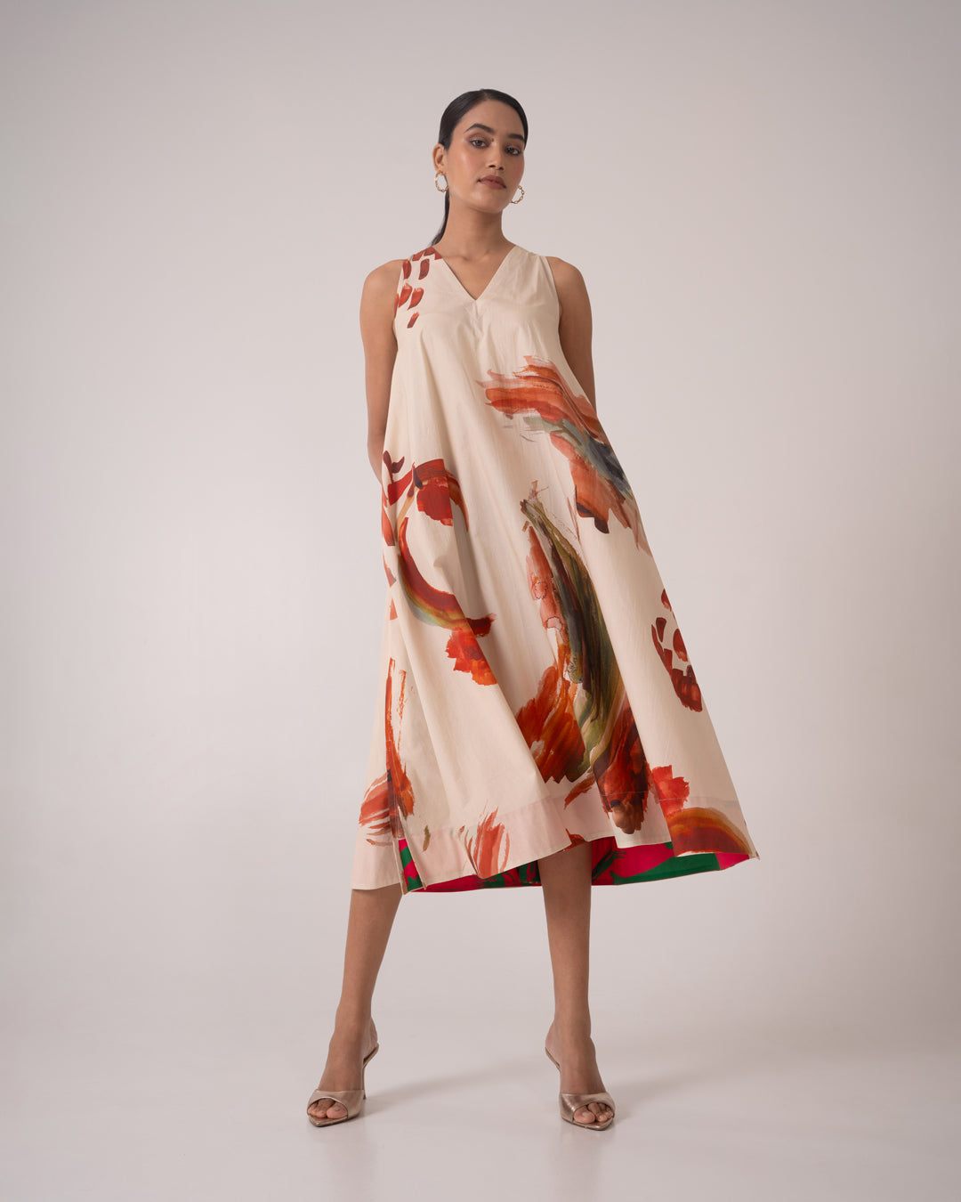 Lady Dress - Brown