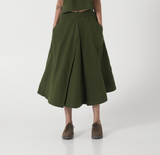 Jade Skirt- Olive Green
