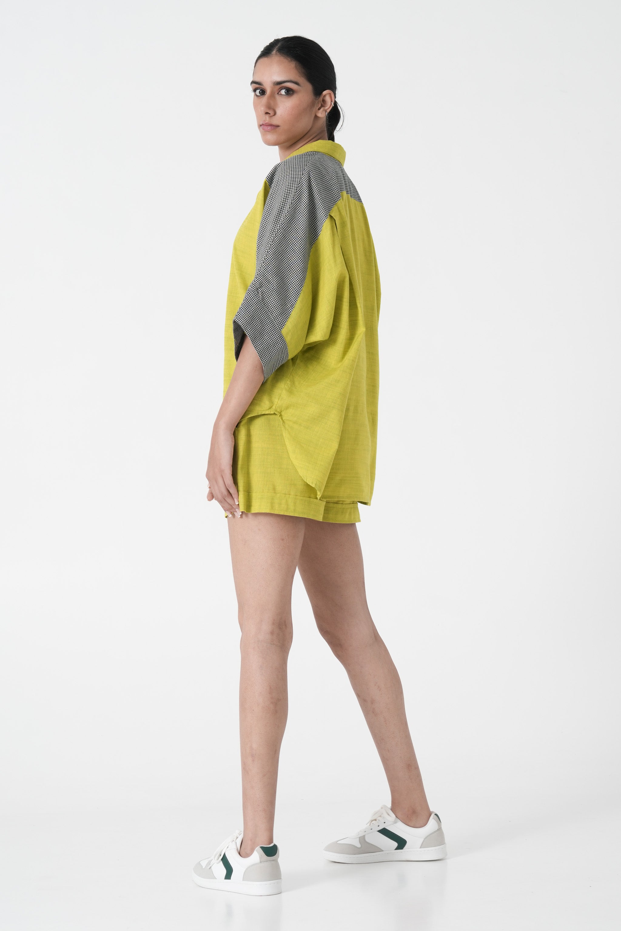 Somersault Shirt - Lime Green