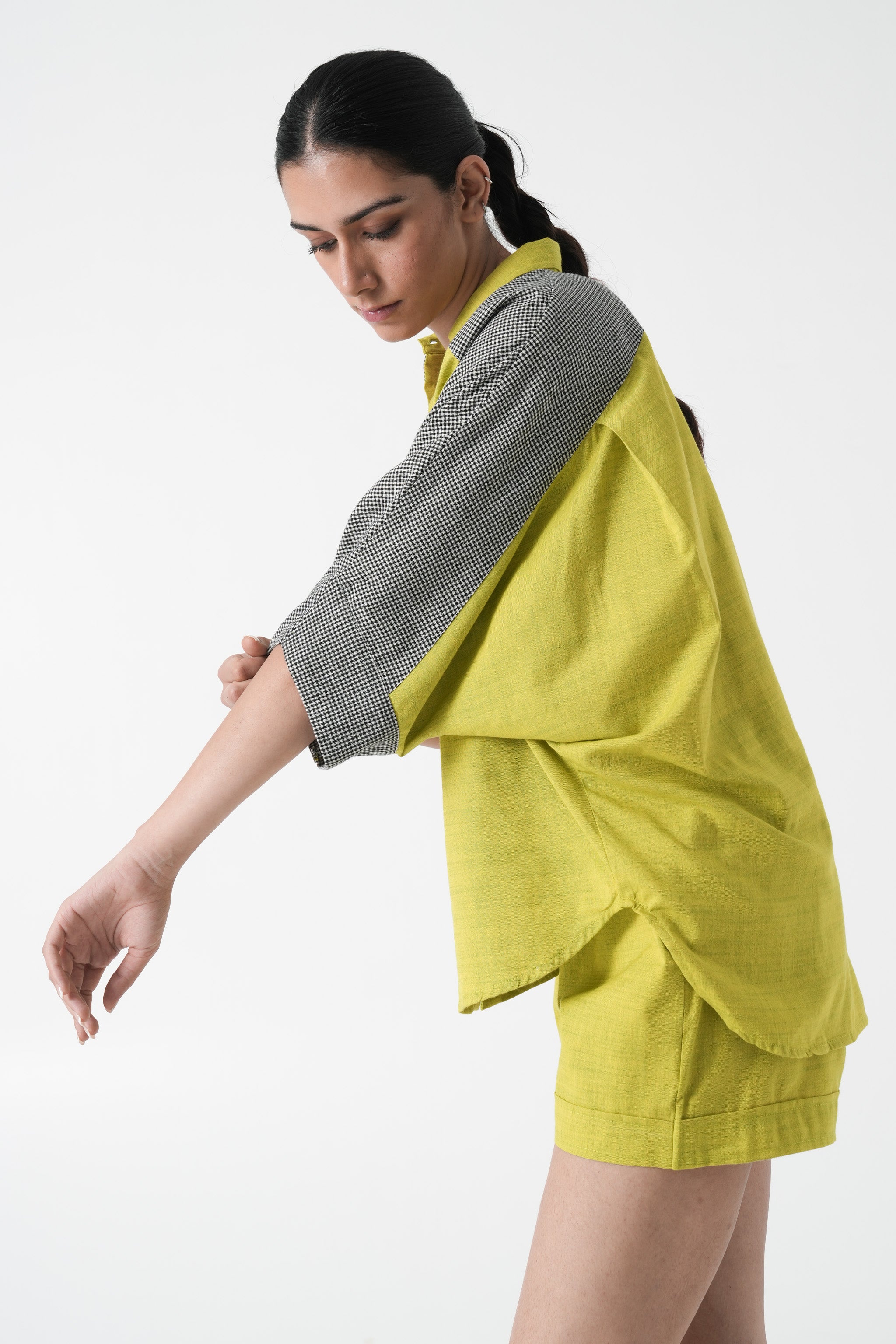 Somersault Shirt - Lime Green