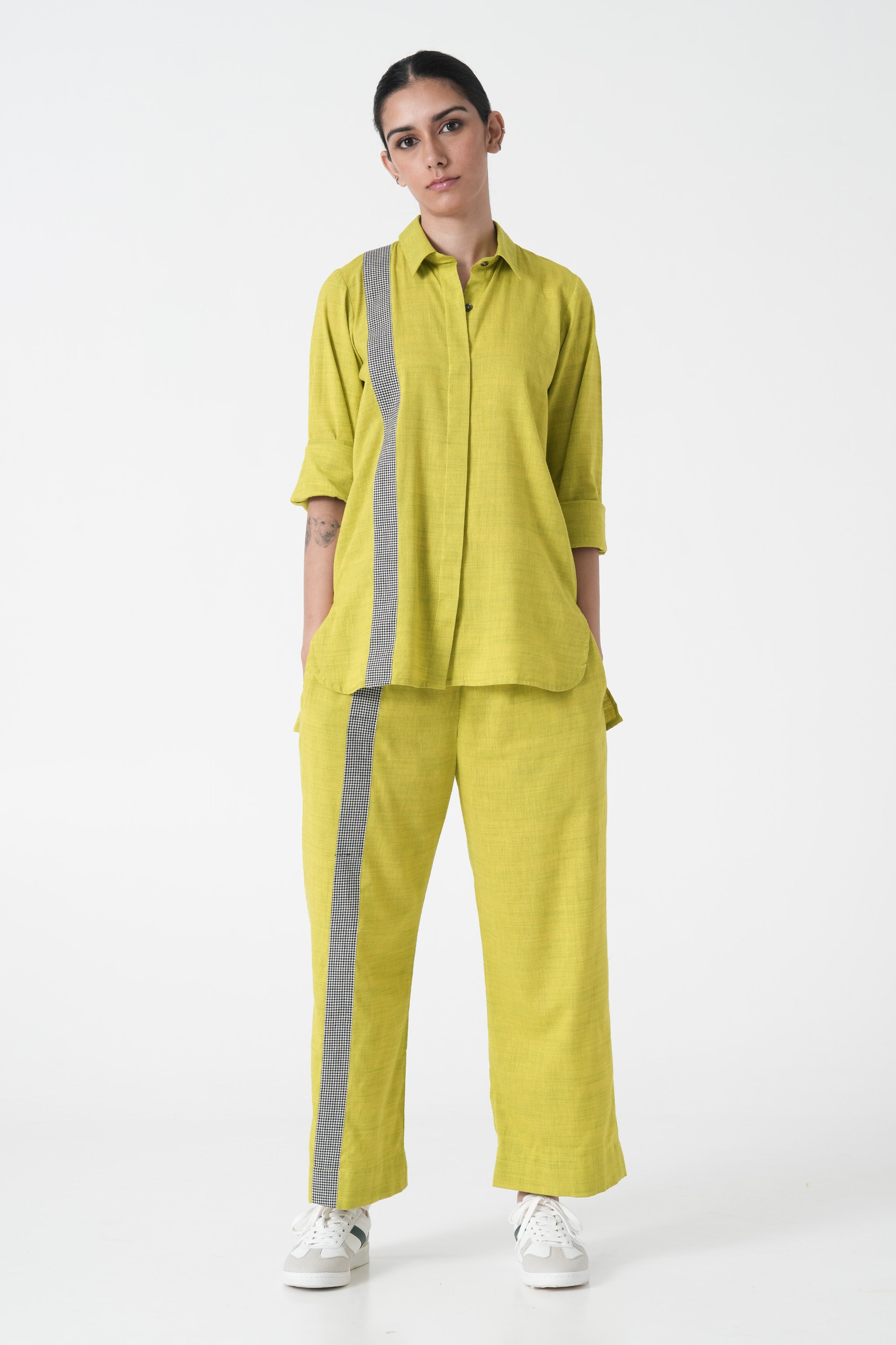 Align Shirt - Lime Green