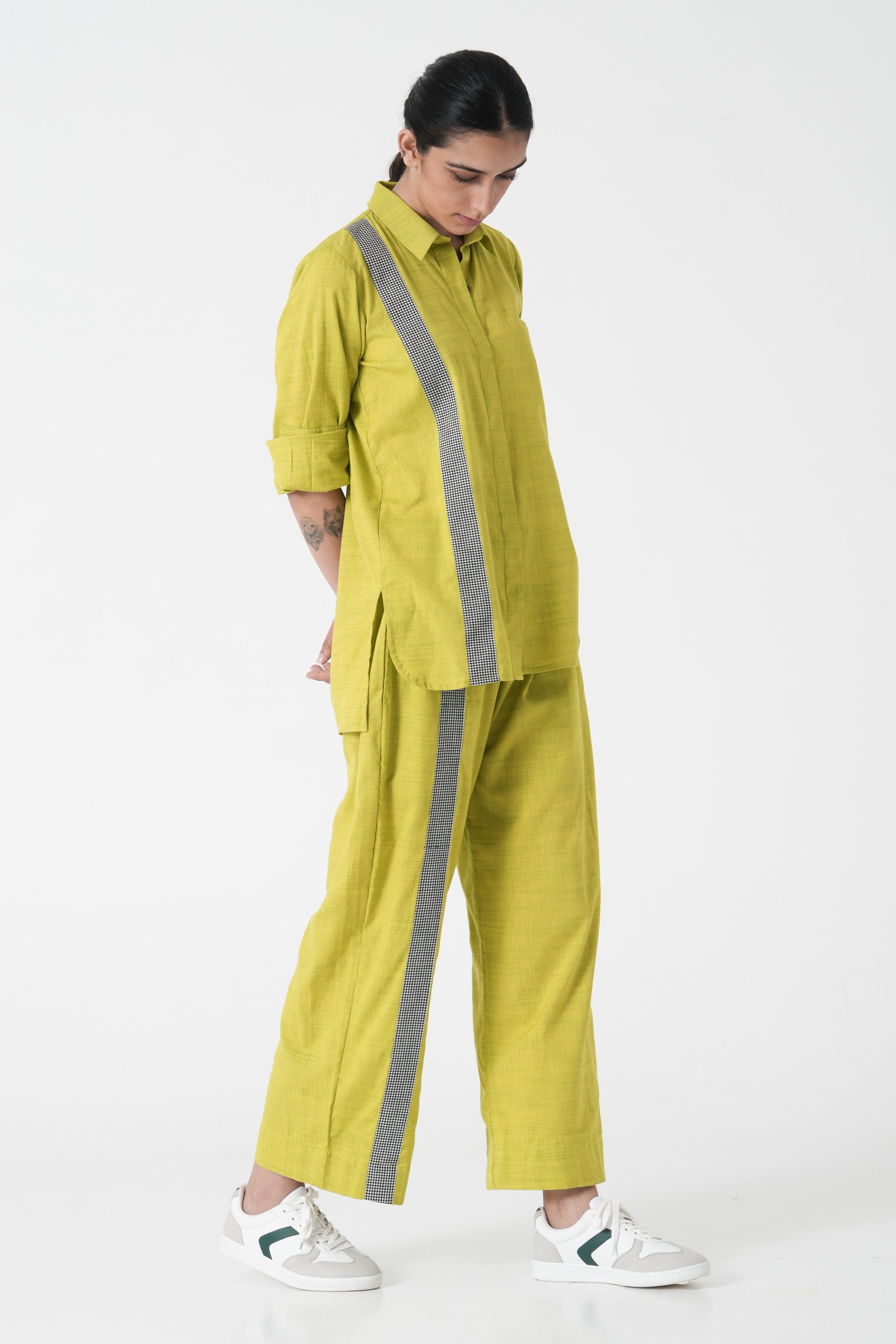 Align Shirt - Lime Green