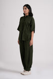 Lava Shirt & Blaze Pant Co-ord - Seaweed Green