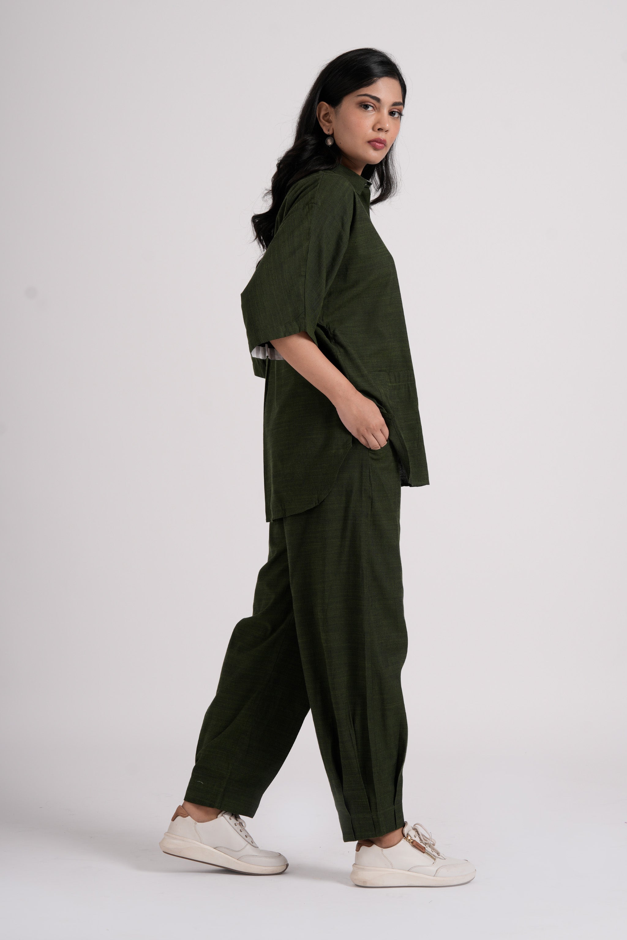 Lava Shirt - Seaweed Green