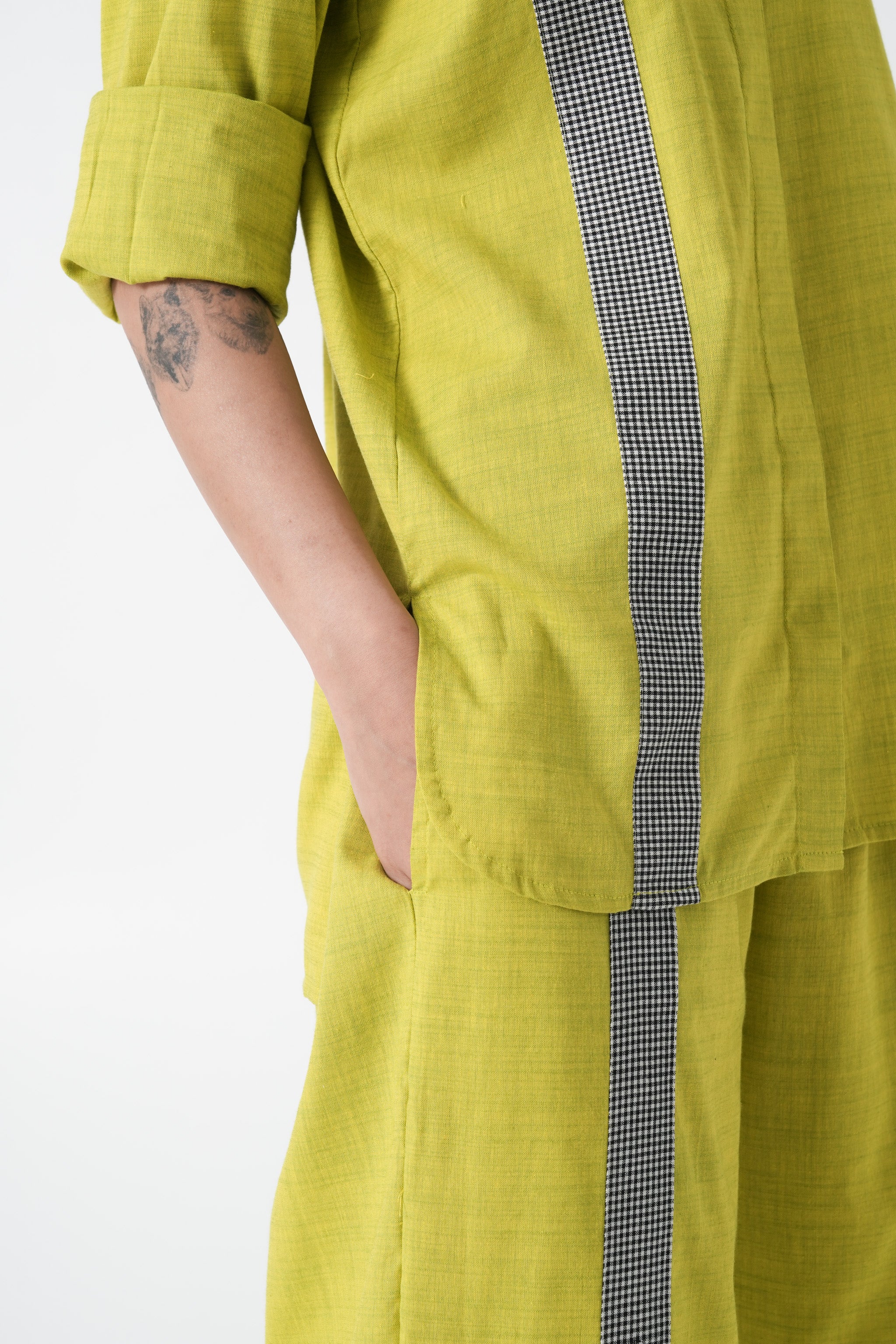 Align Shirt - Lime Green