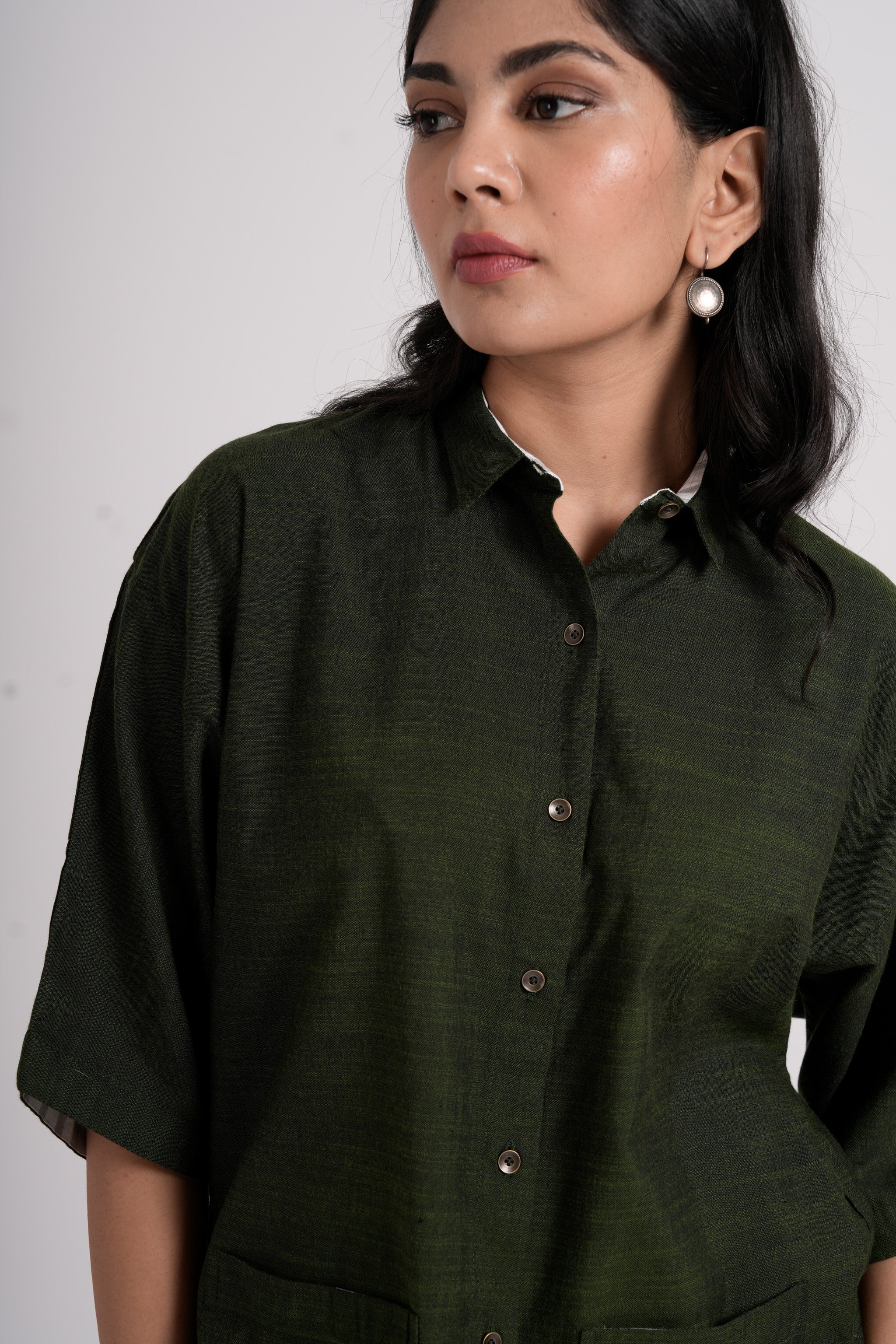 Lava Shirt - Seaweed Green