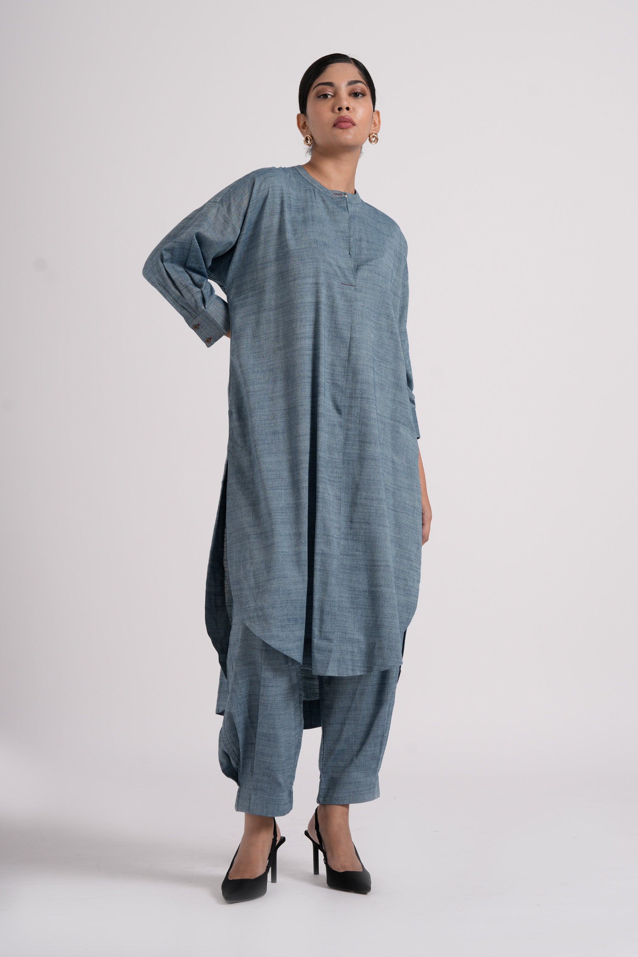 Drift Tunic - Frosty Blue